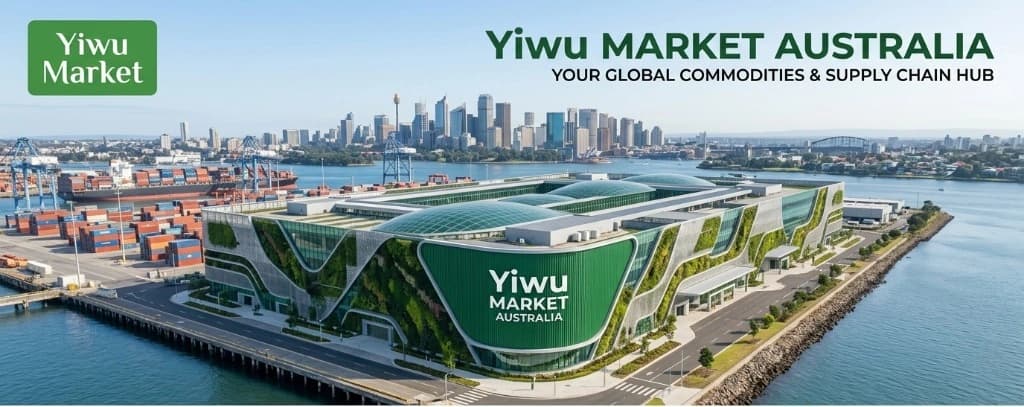 Yiwu Market Australia global commodities and supply chain hub on Sydney Harbour waterfront