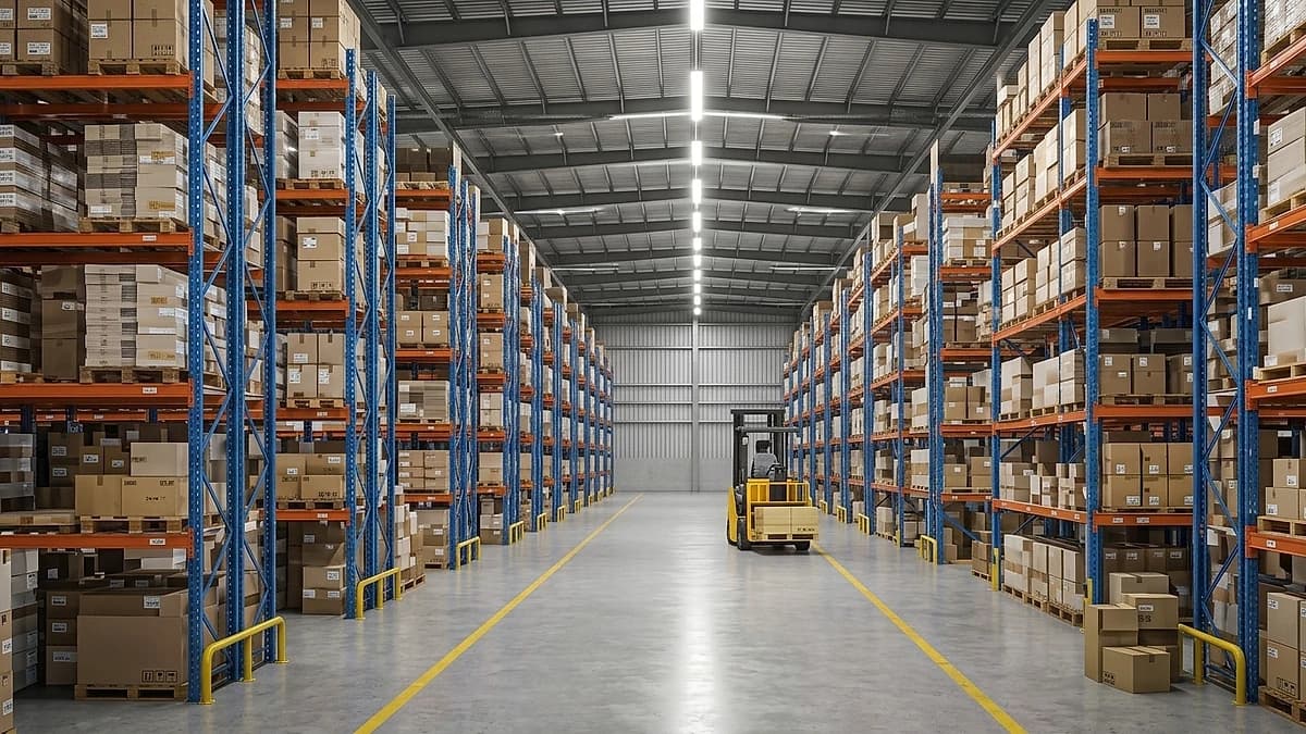 Intelligent Logistics Center automated warehouse