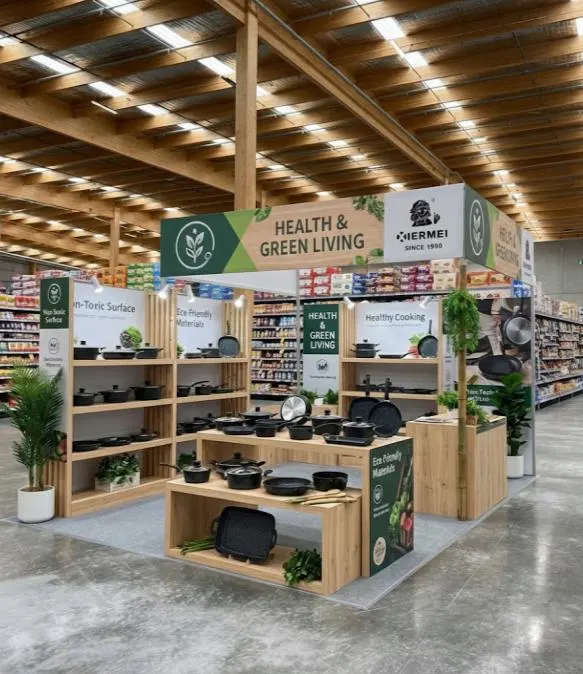 Supplier showcase display