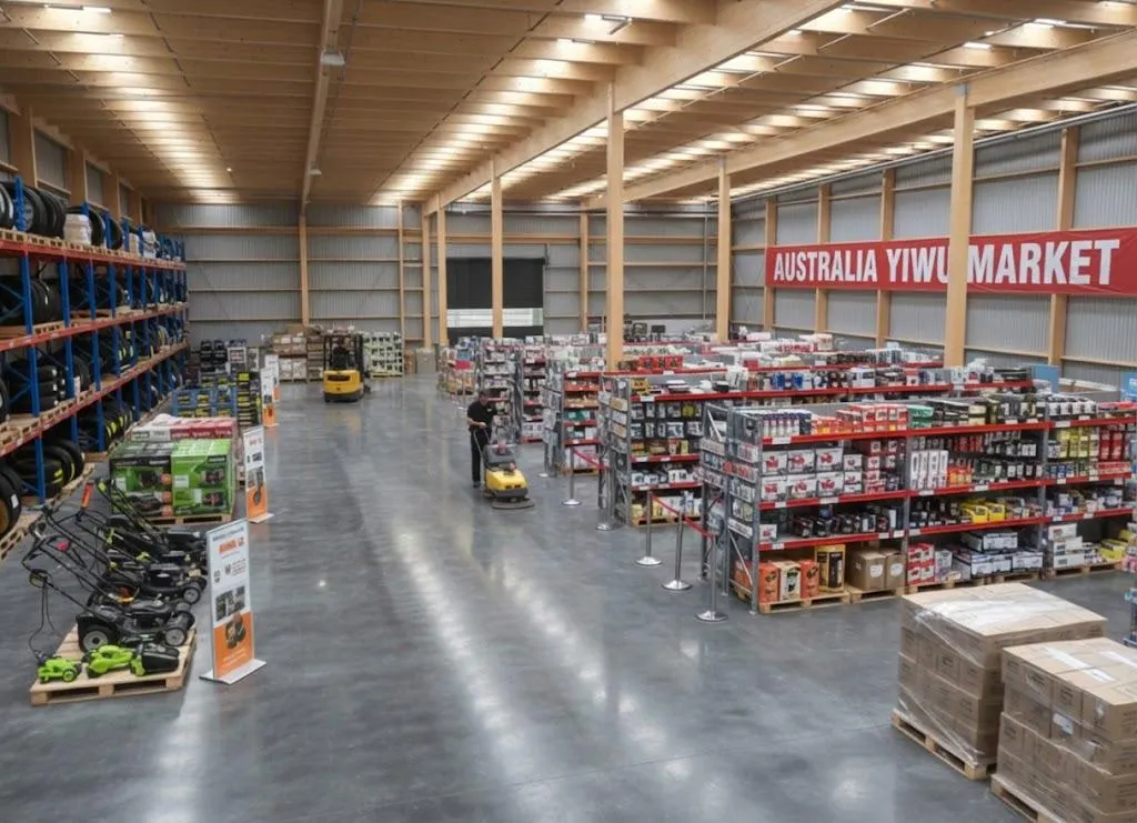Inside the Australia Yiwu Market wholesale warehouse