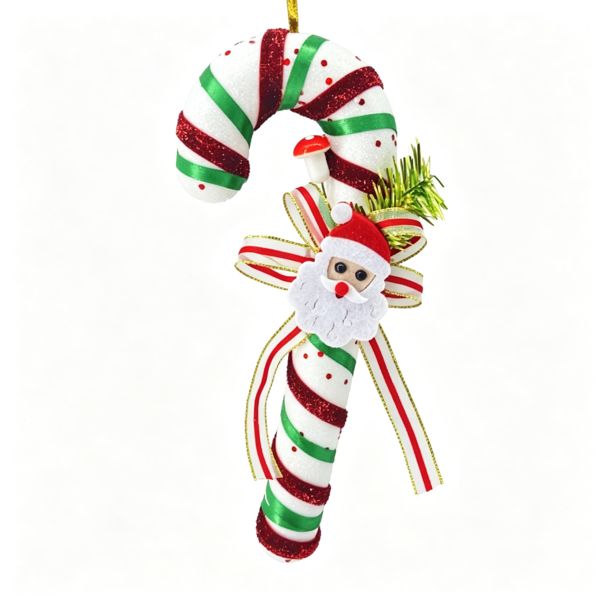 Foam Candy Cane Ornament — image 1