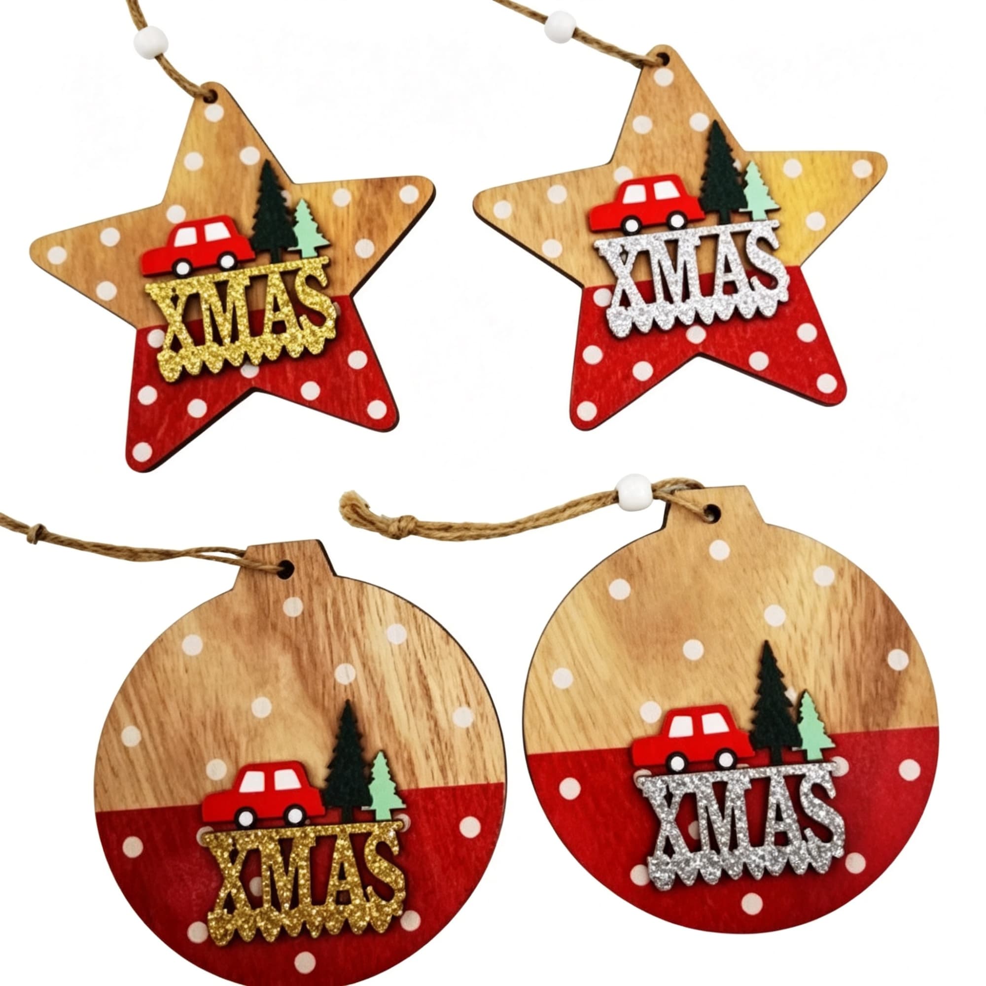 Wooden Ornaments — image 1