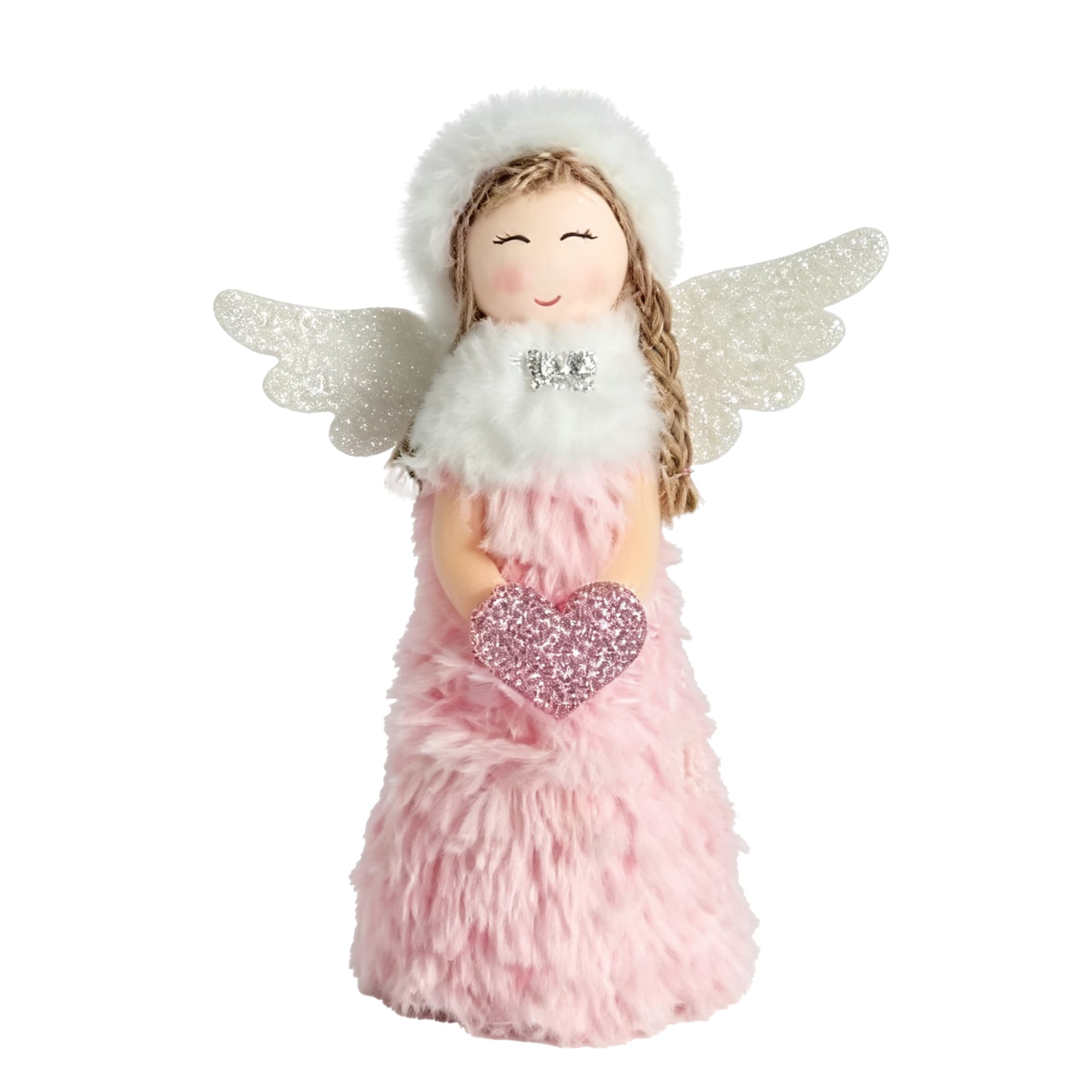 Standing Angel Christmas Tree, Skirt Style 3