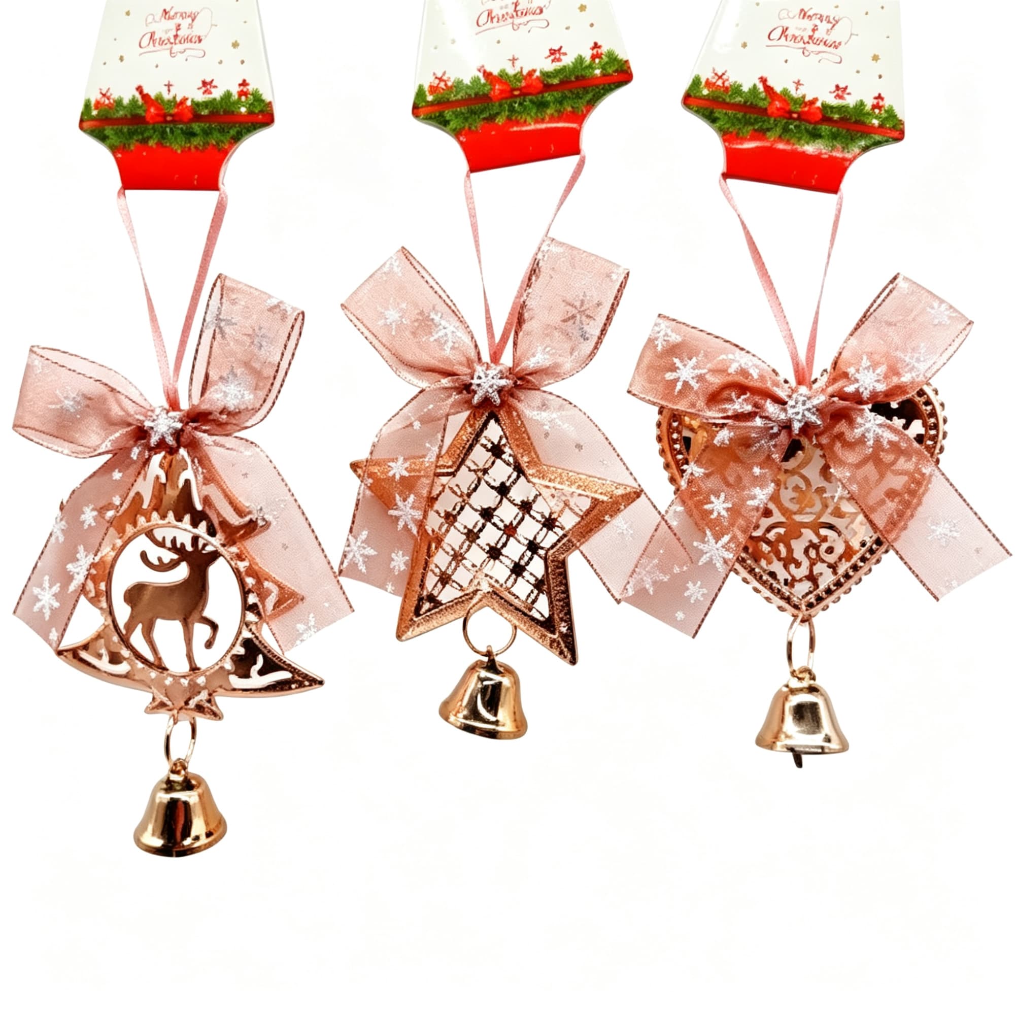 Metal Sheet Ornament, 3-Style Mixed