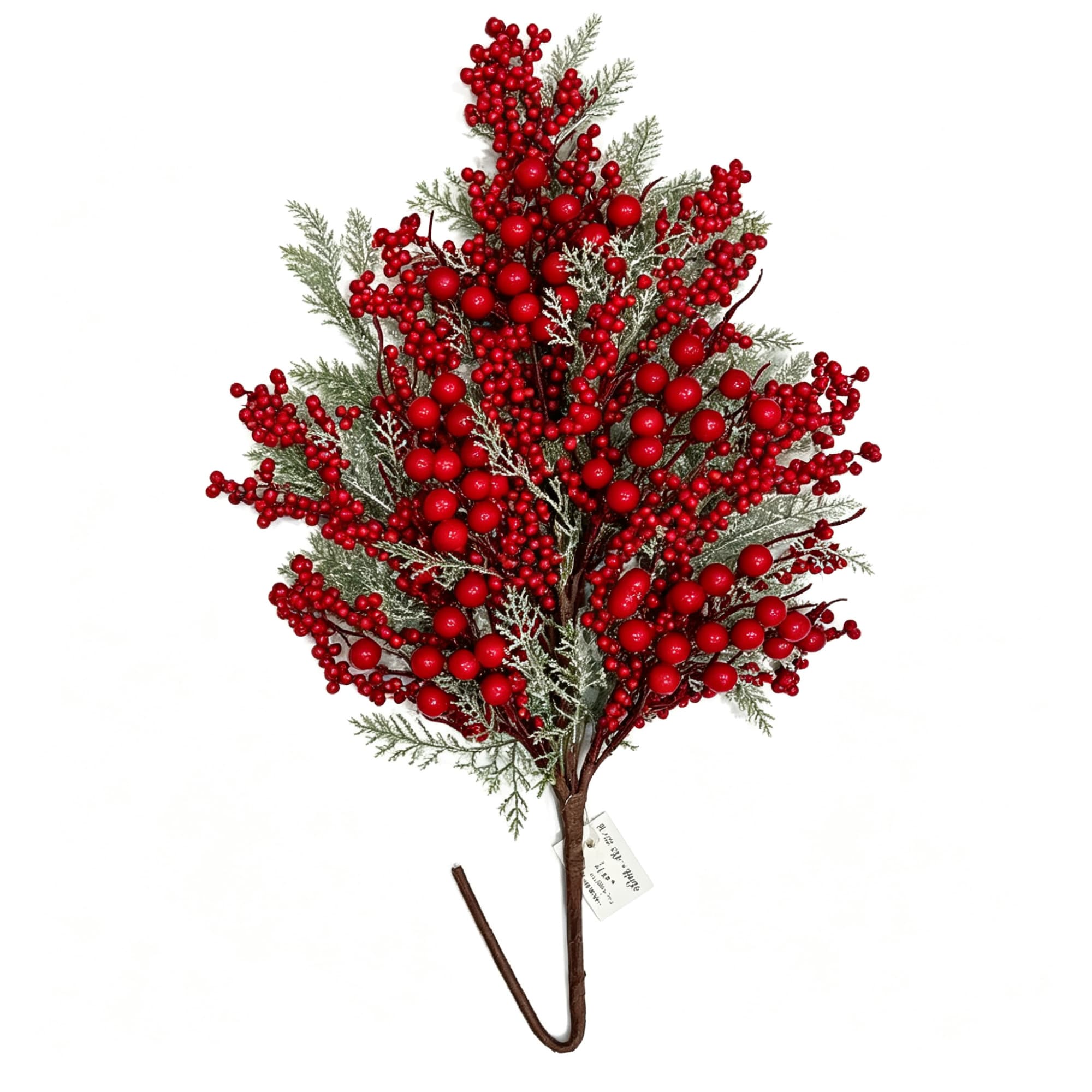 Christmas Berry Teardrop Ornament — image 1