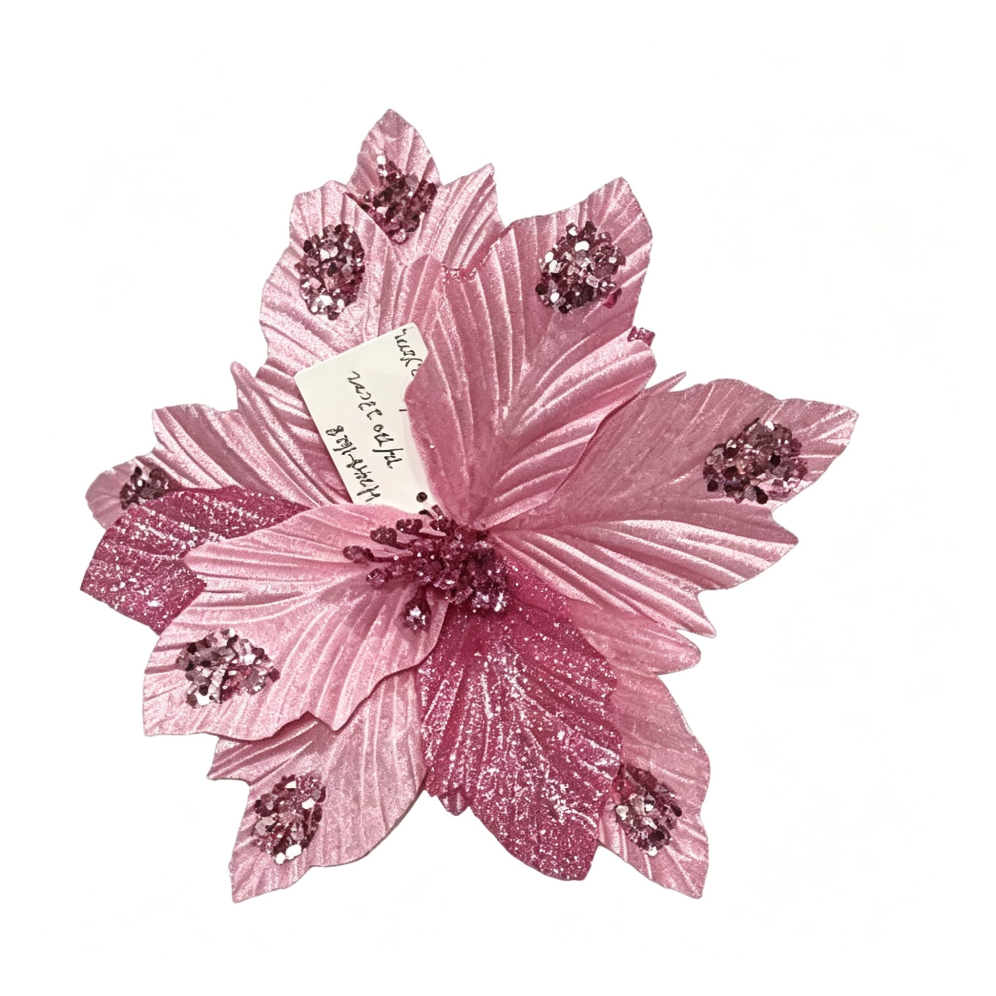 Christmas Sequin Flower Pick — image 1