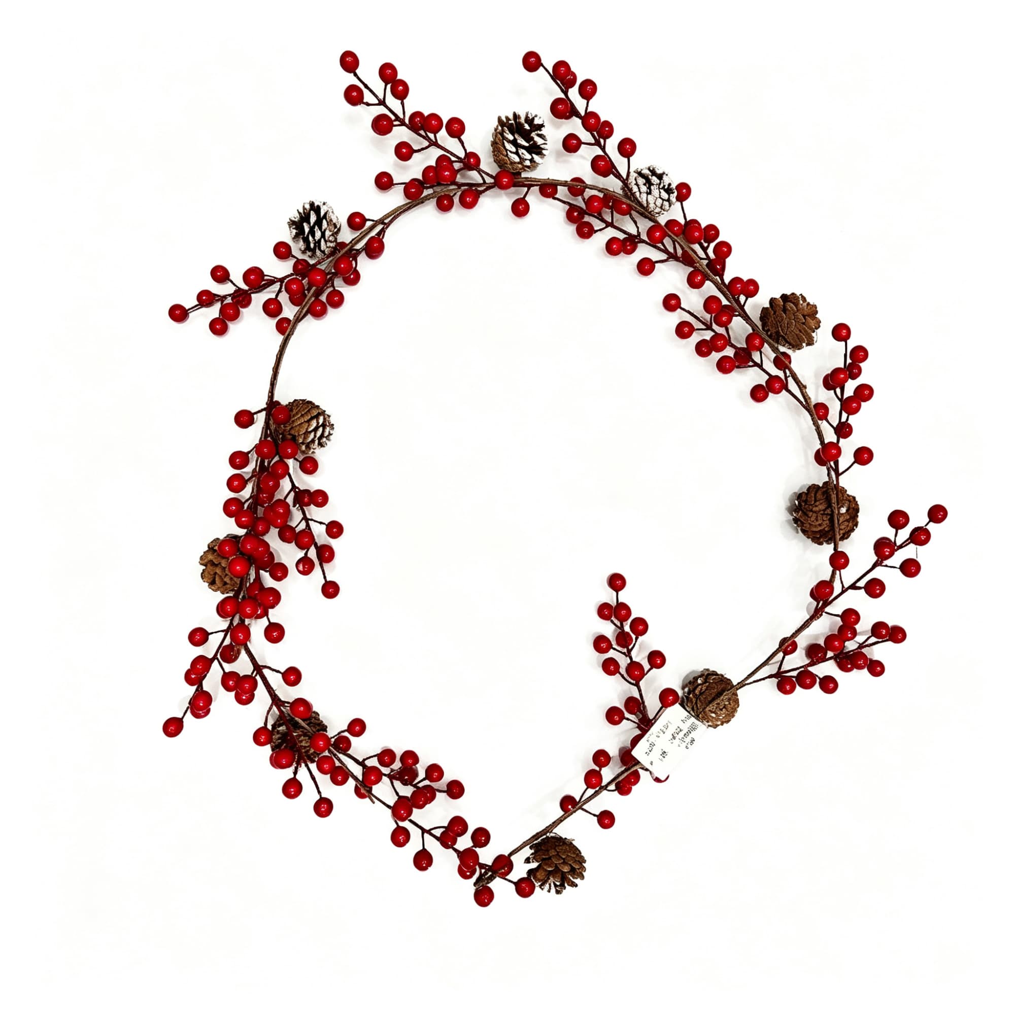 Christmas Berry Pinecone Long Garland — image 1