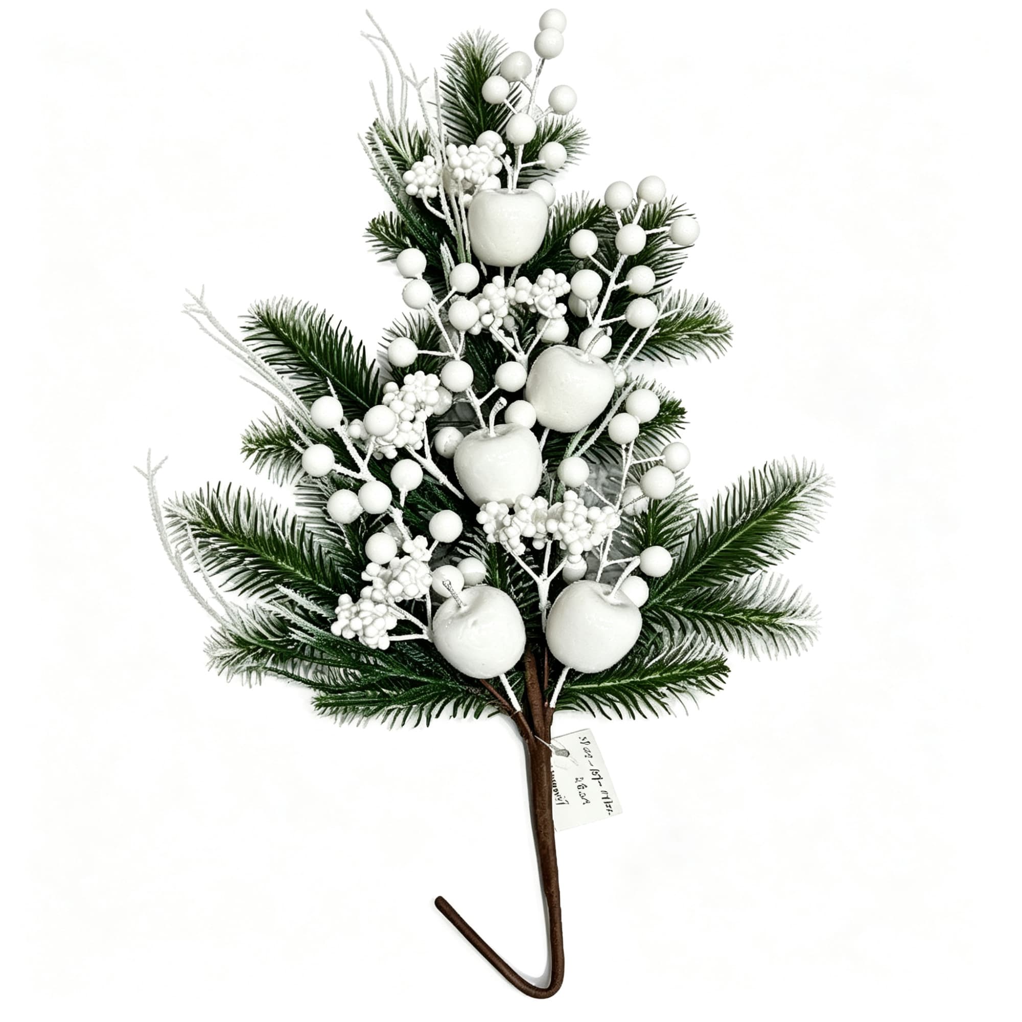 Christmas Apple Teardrop Ornament
