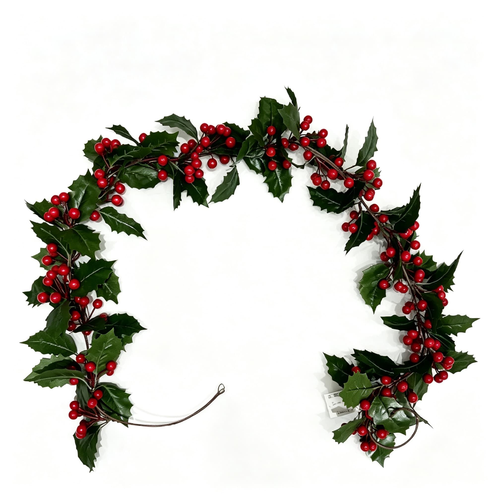 Christmas Berry Leaf Long Garland