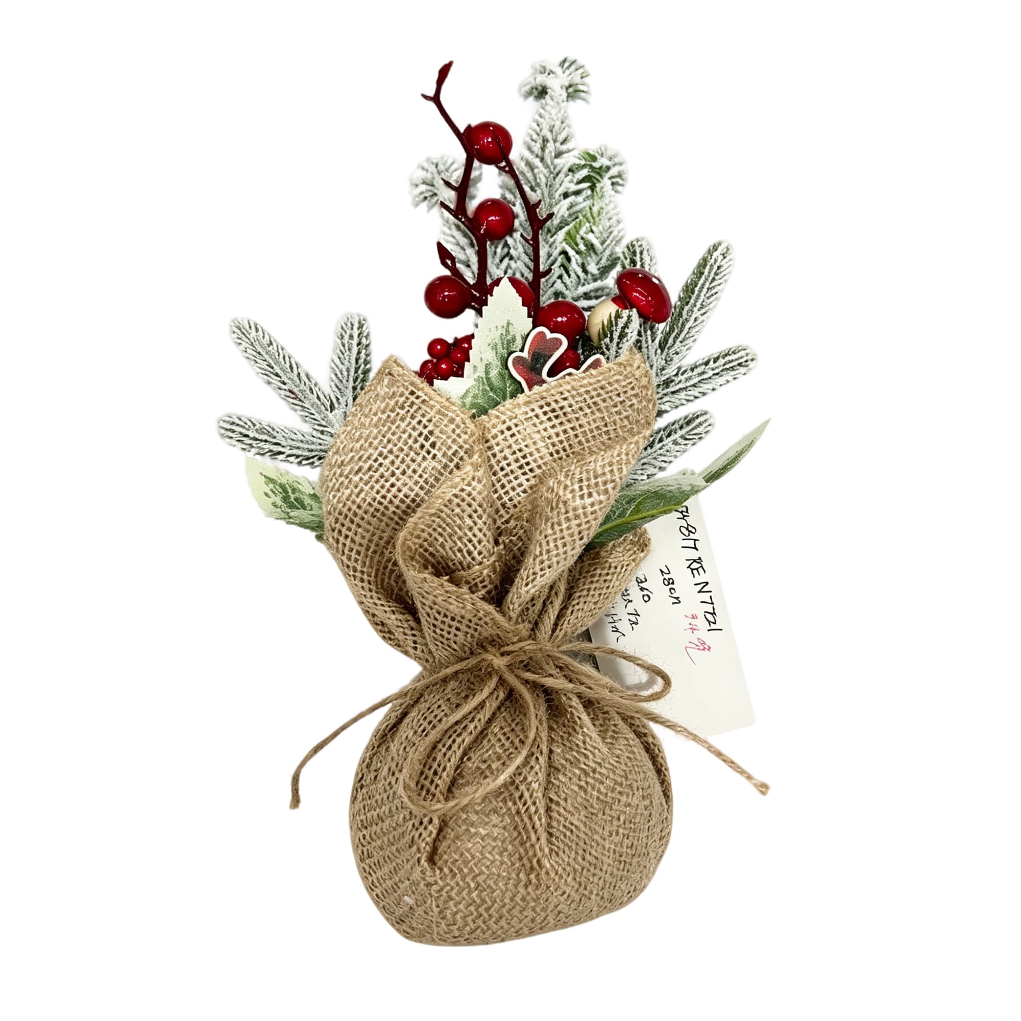 Berry With-Deer Decor Cluster — image 1
