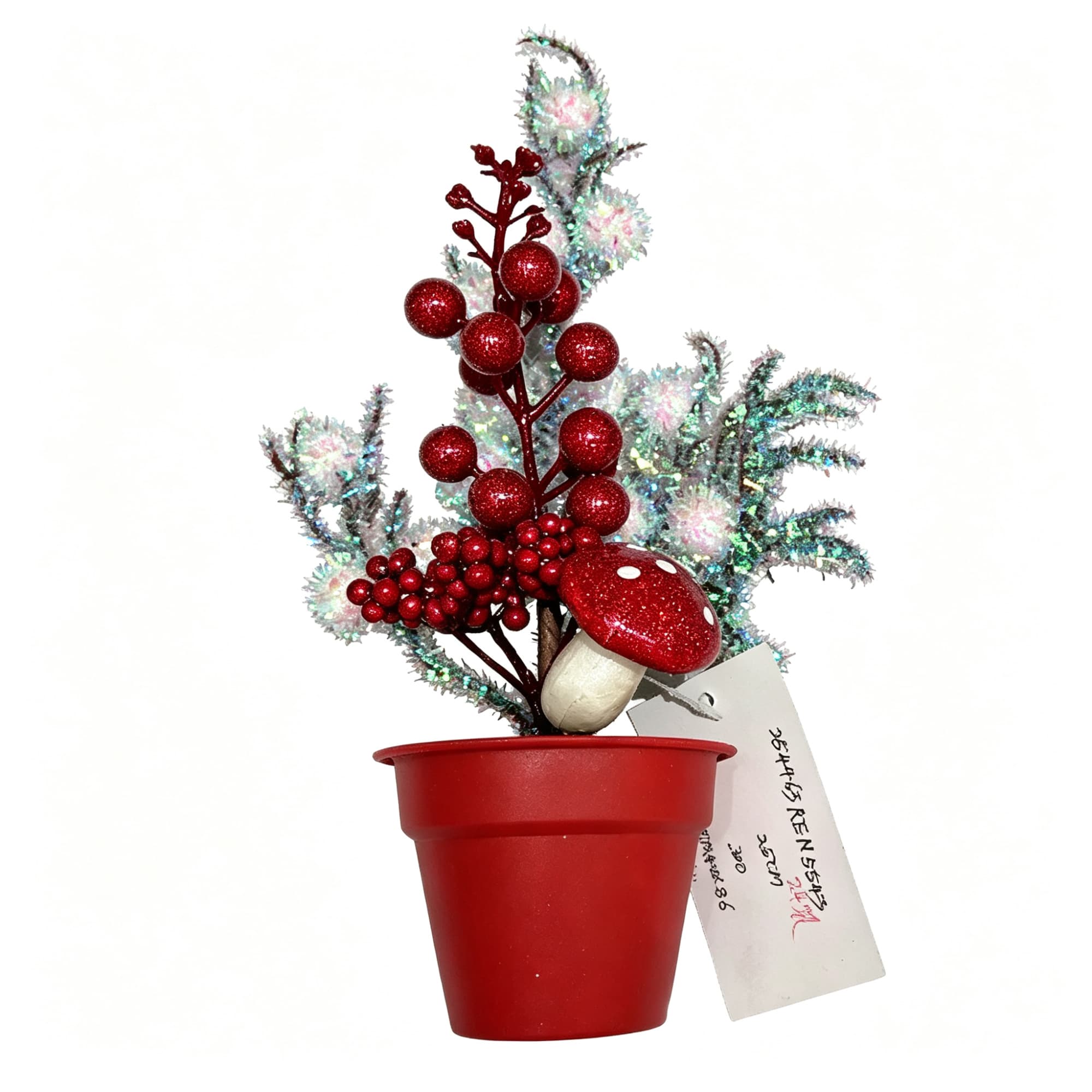 Berry Sequin Decor Cluster — image 1