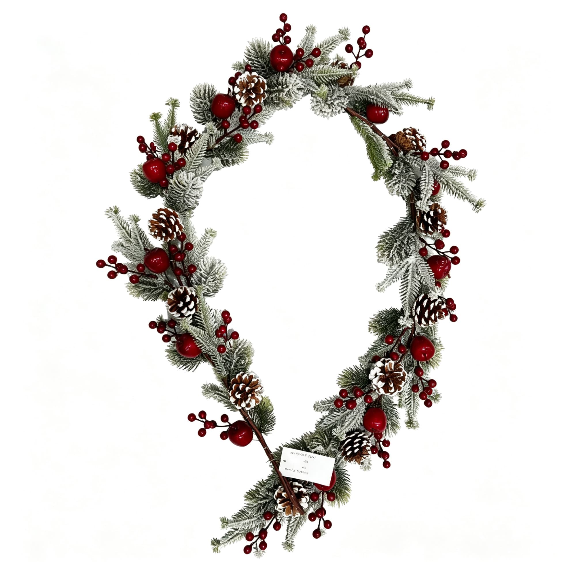 Christmas Apple-Pine Berry Long Garland