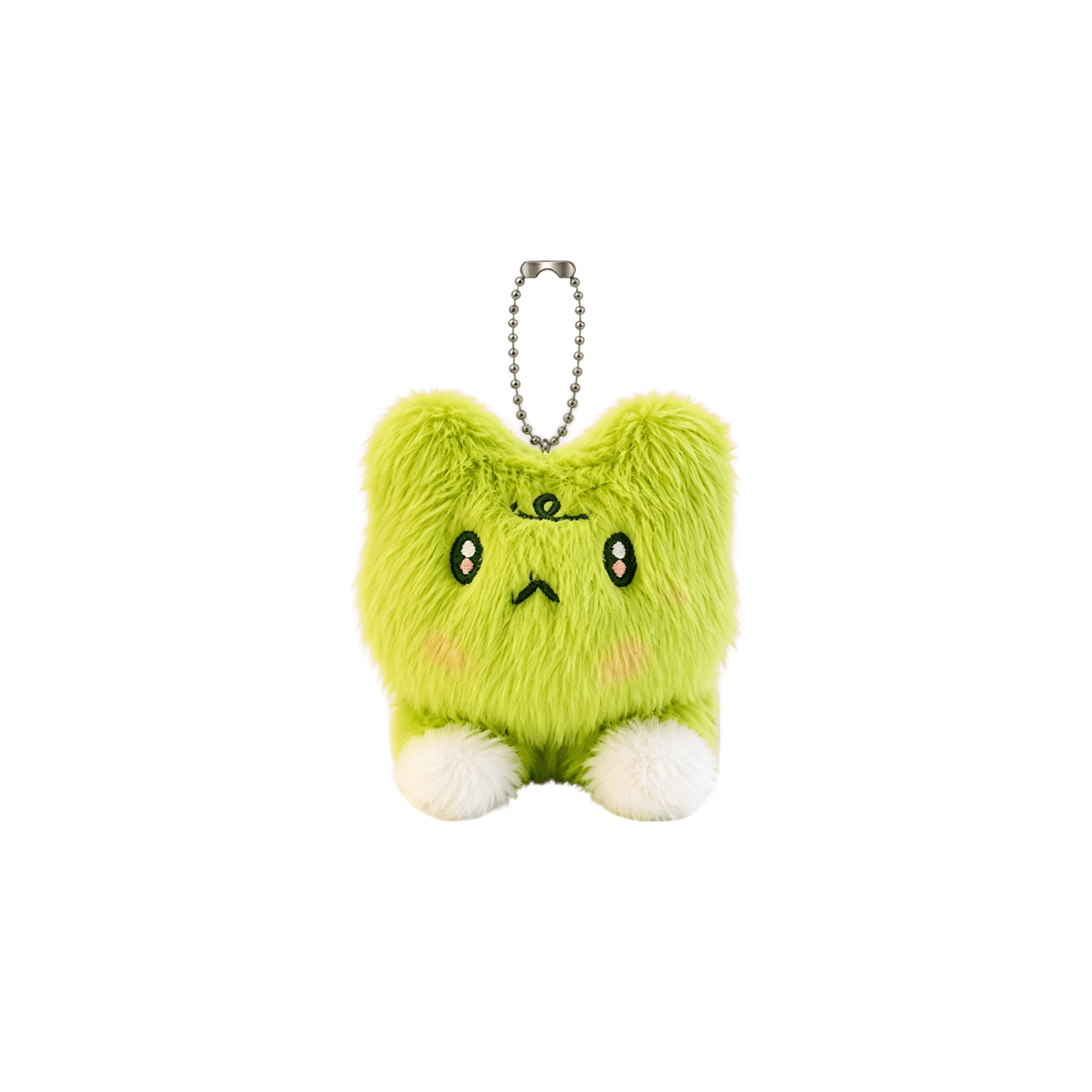 Prone-Lying Frog Plush Pendant — image 1
