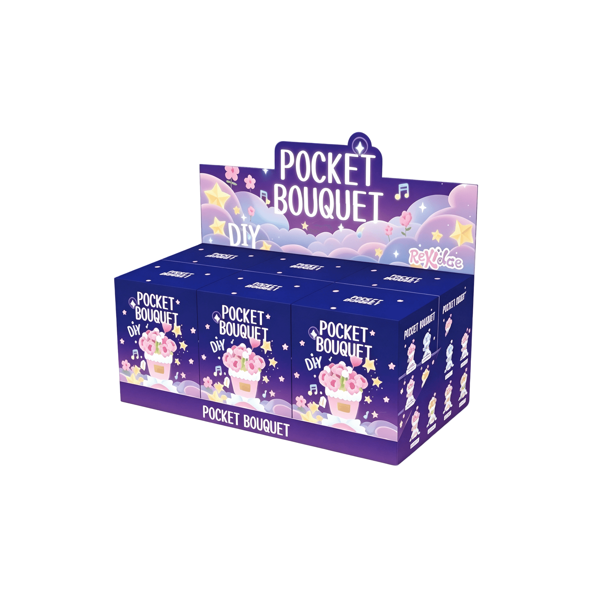 6-Style Mini Pocket Bouquet Pipe Cleaners