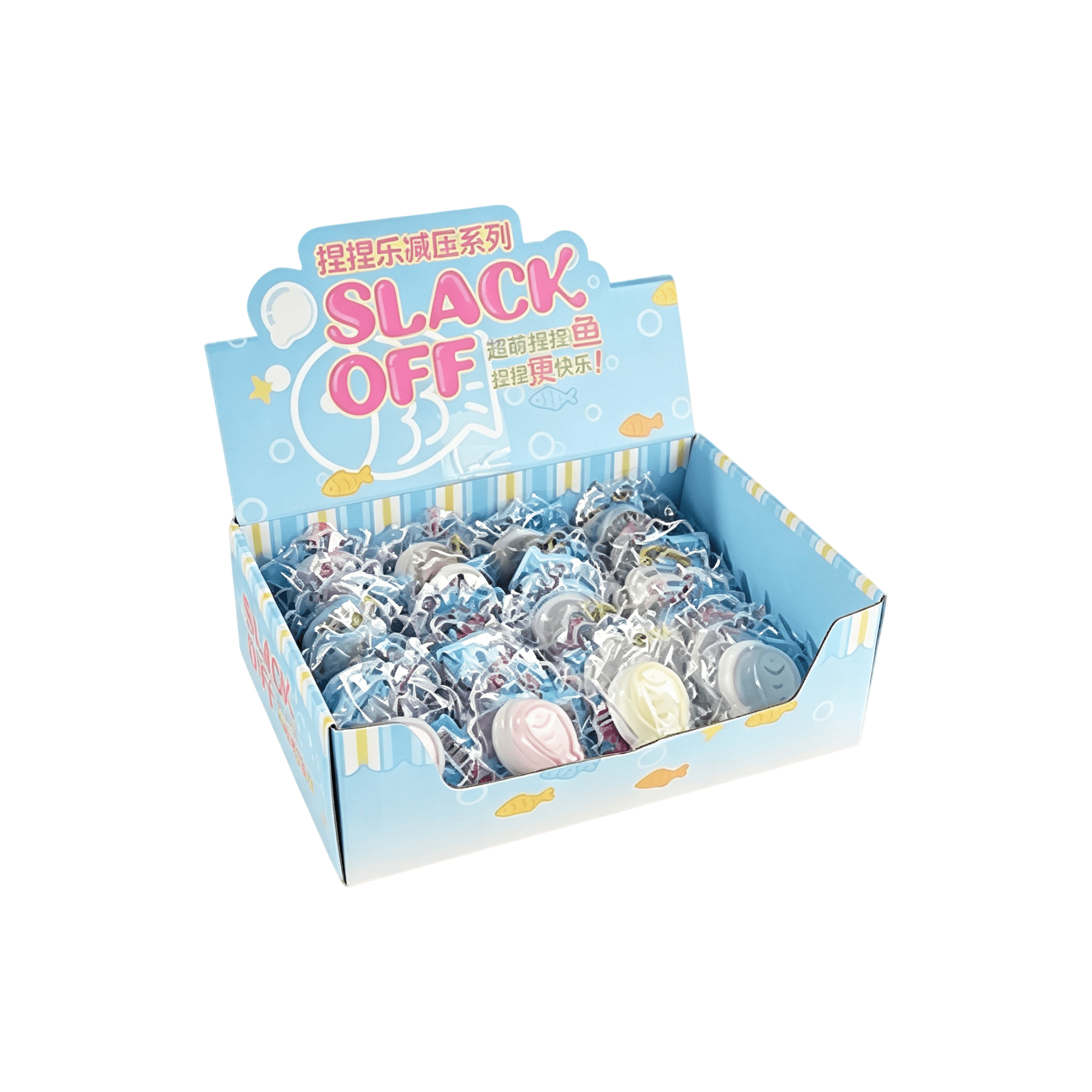 Fish-Slacking Fidget Squishy Toy