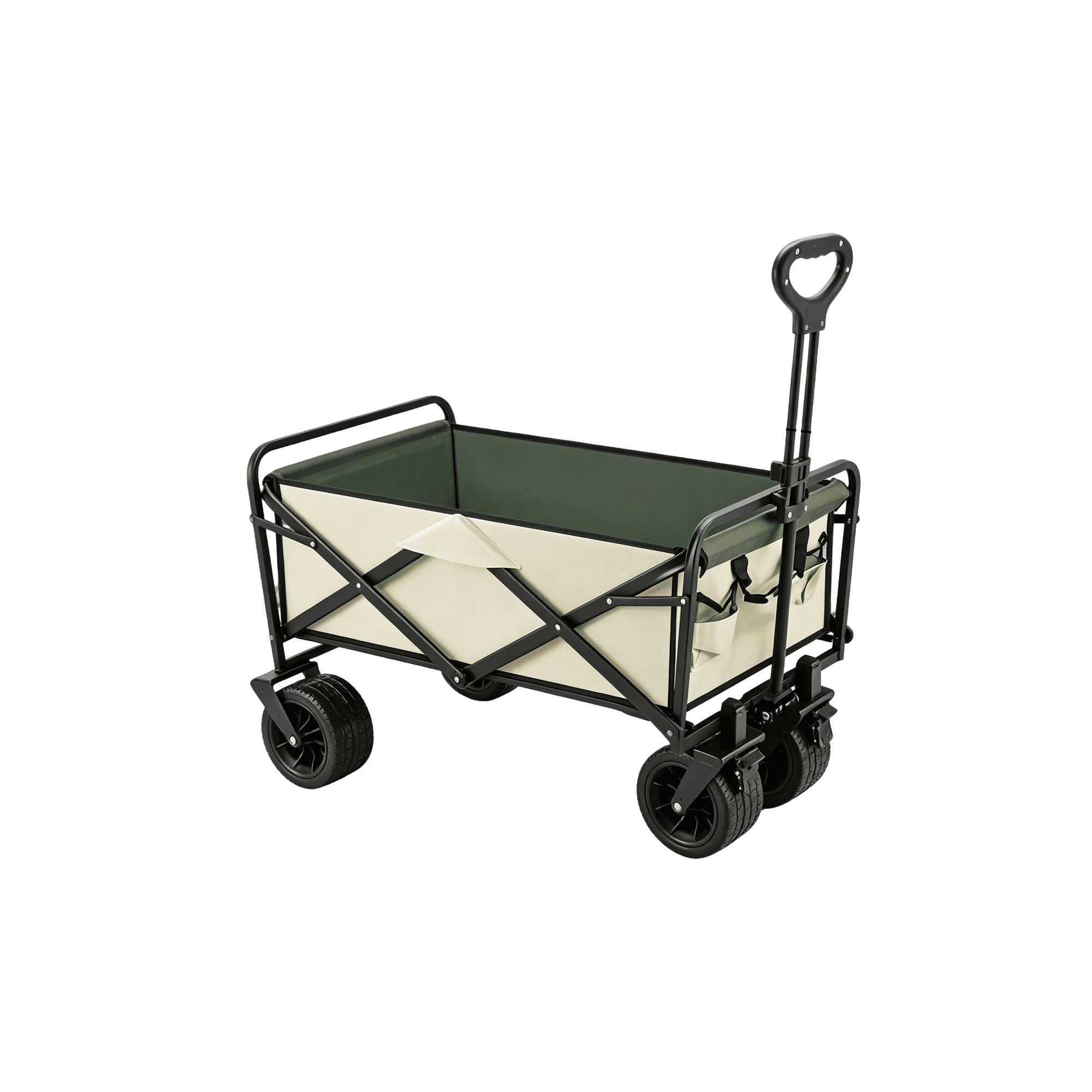 Camping Wagon with Tank-Style Wheels JBW-A05