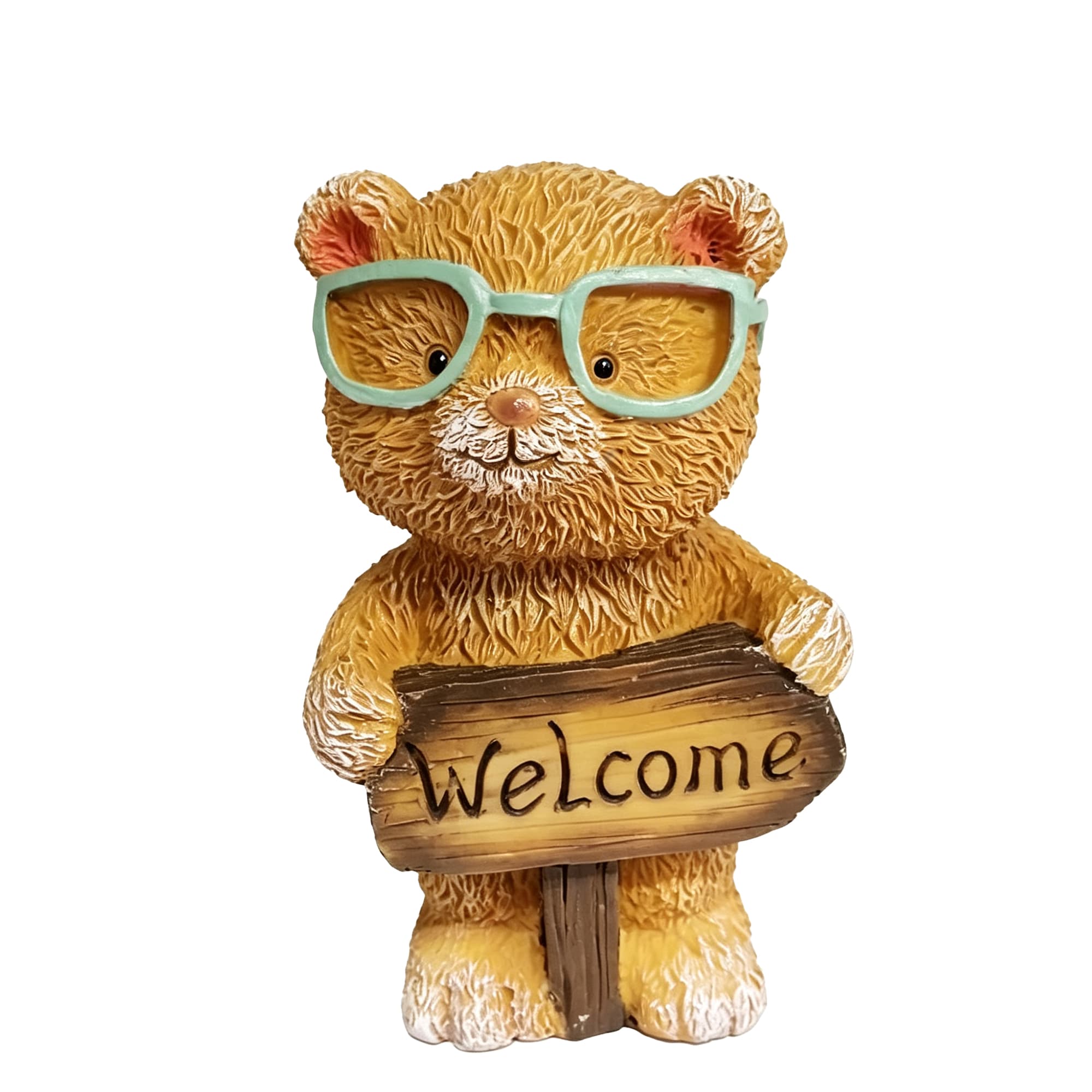 Welcome Sign With Bear