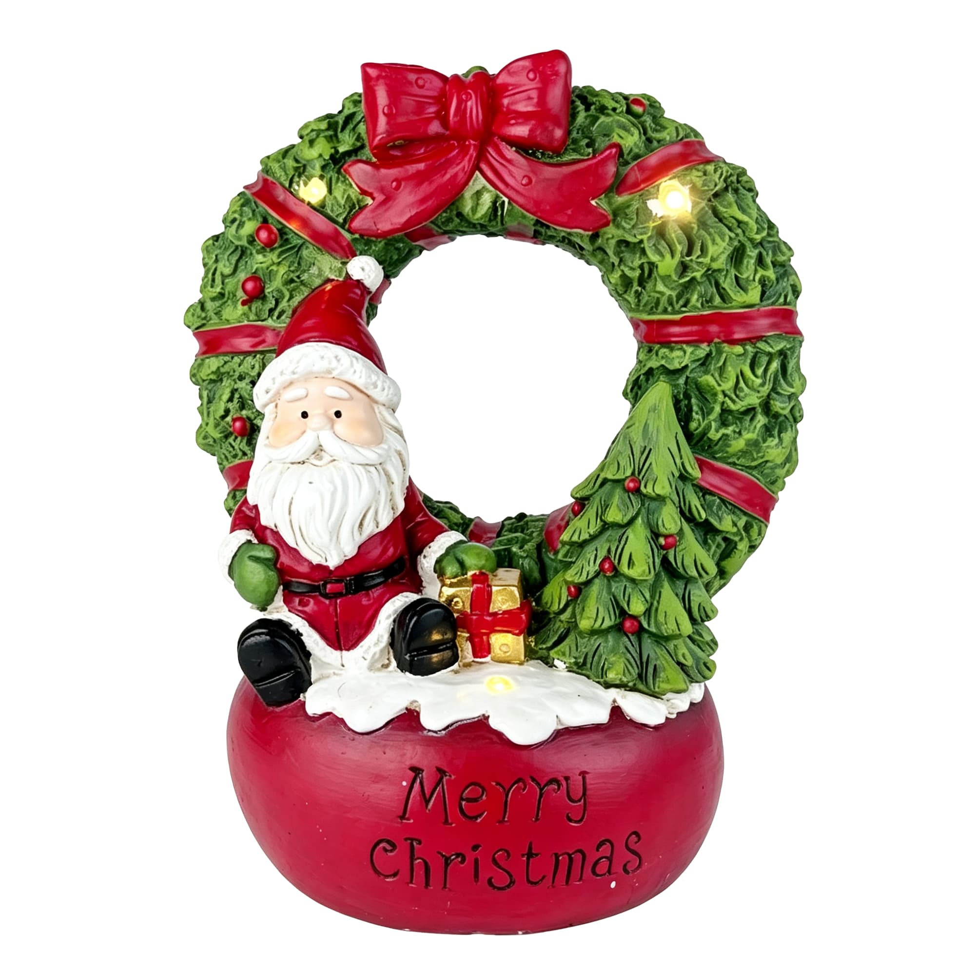 Santa Wreath — image 1