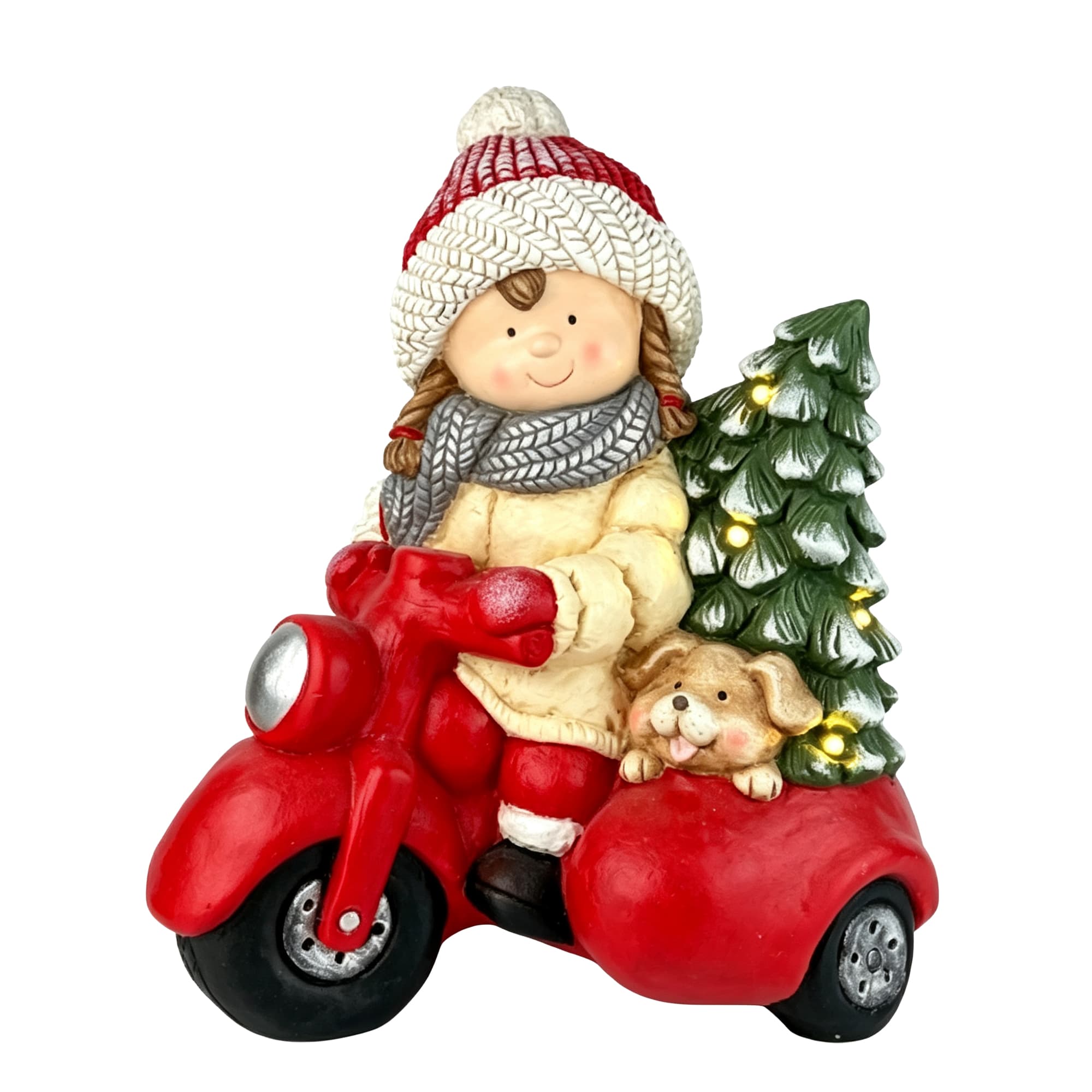 Red Motorbike Girl — image 1