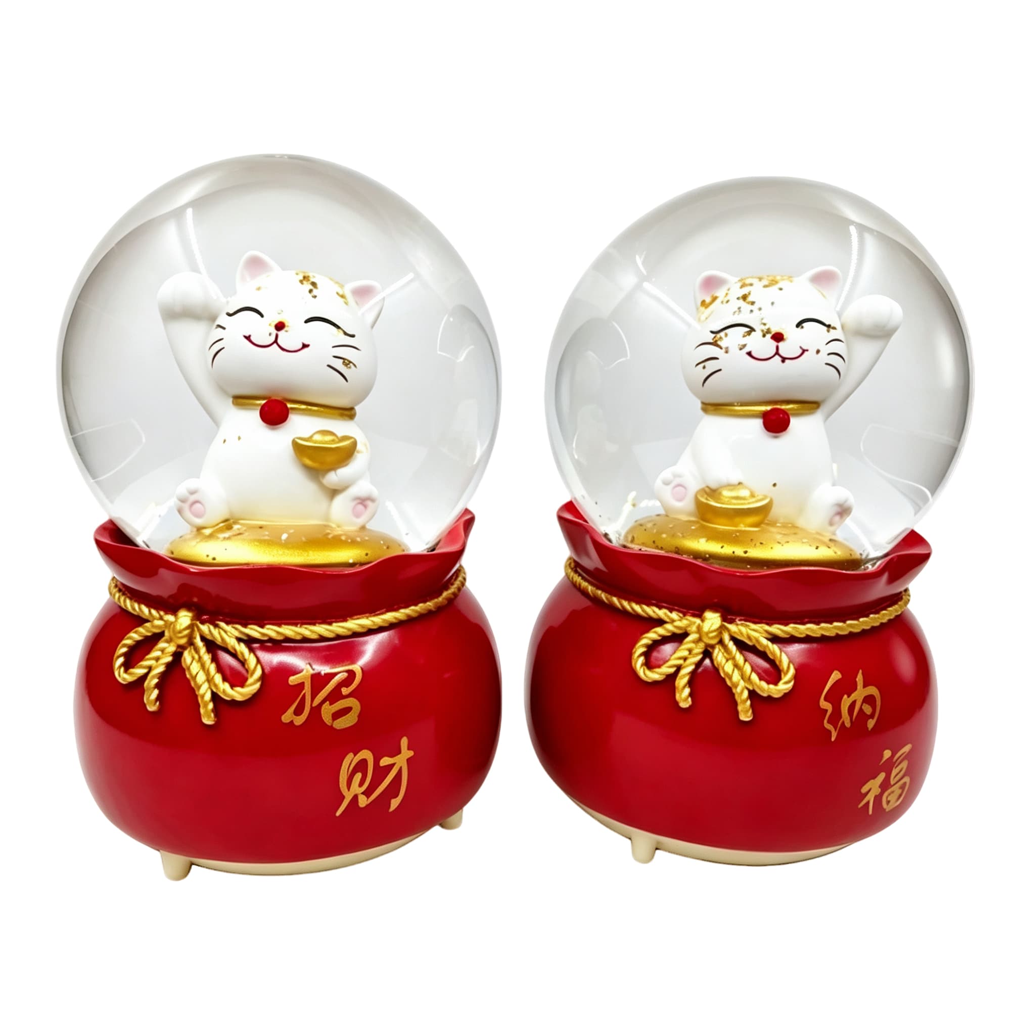 Snow Globe 8028-2(80#) With Light & Music — image 1