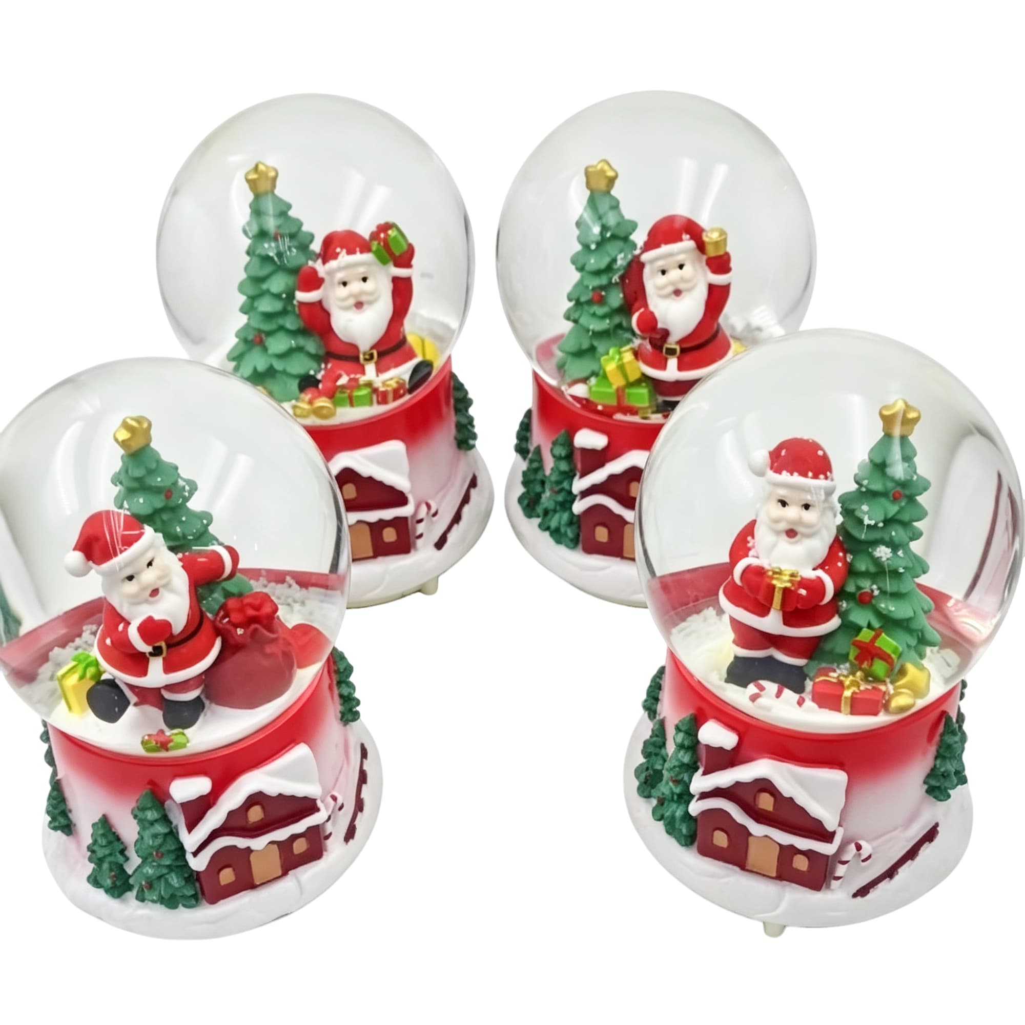 Snow Globe 8052-2(80#) With Light & Music — image 1