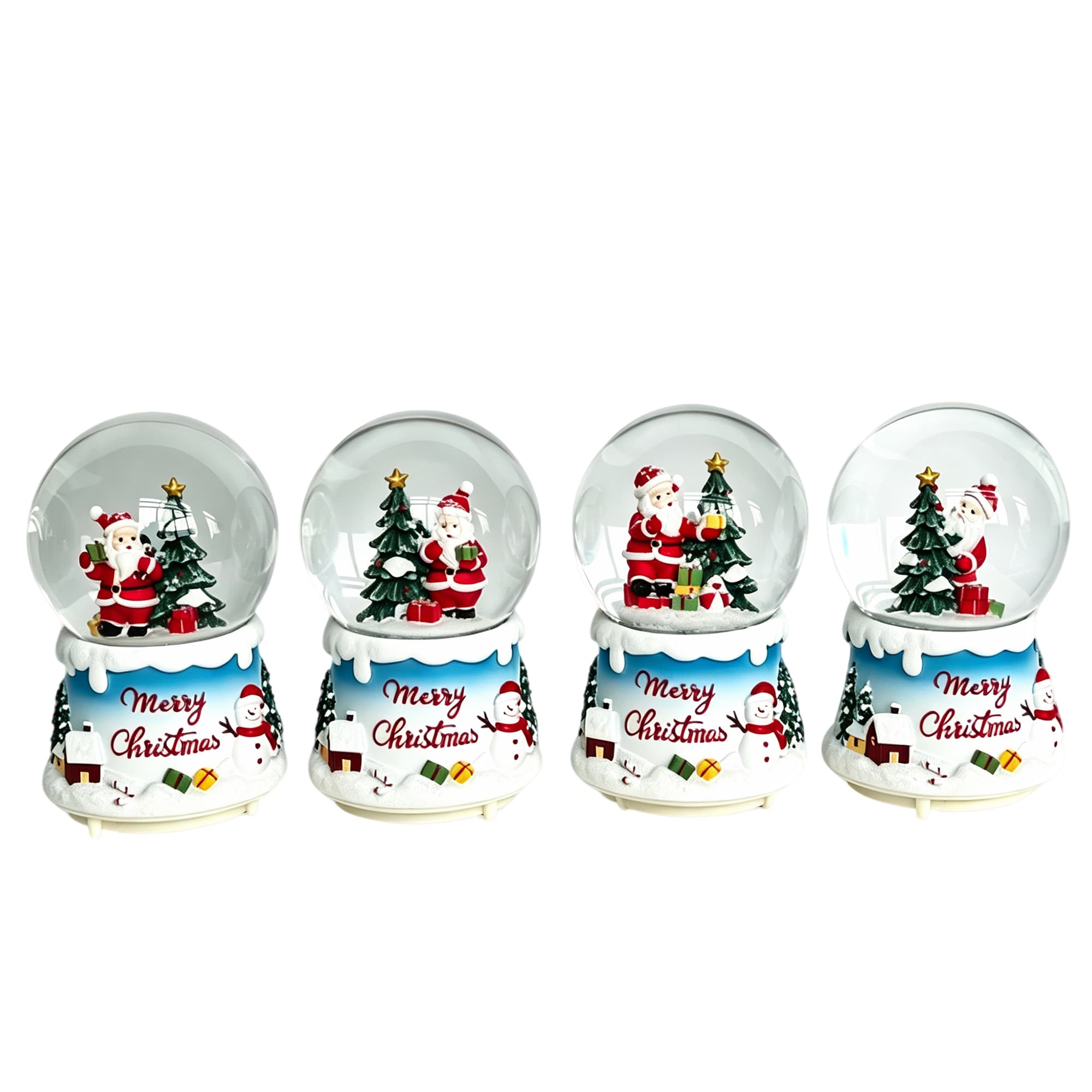 Snow Globe 8055-2(80#) With Light & Music — image 1