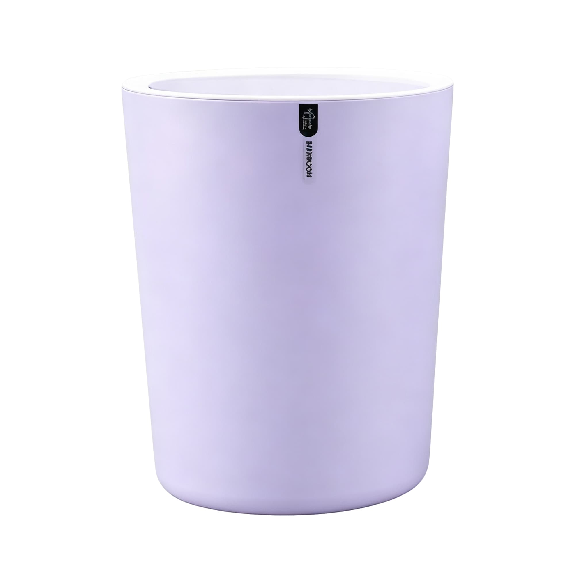Solid-Color Trash Can 3317-Light Purple, Item No.612243