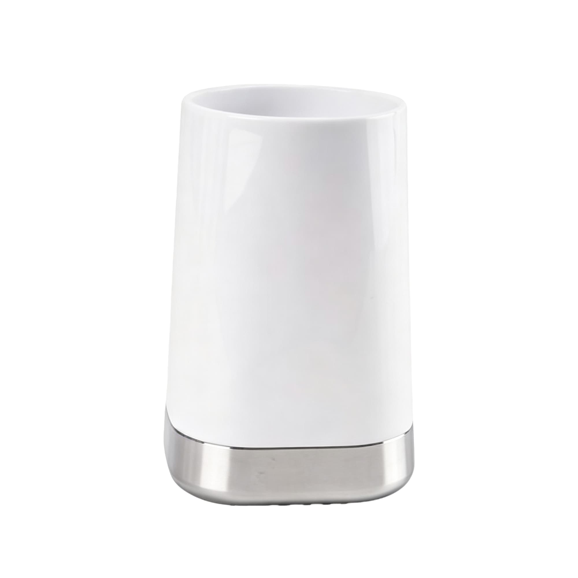 Solid-Color Toothbrush Cup 8036-White, Item No.610106 — image 1