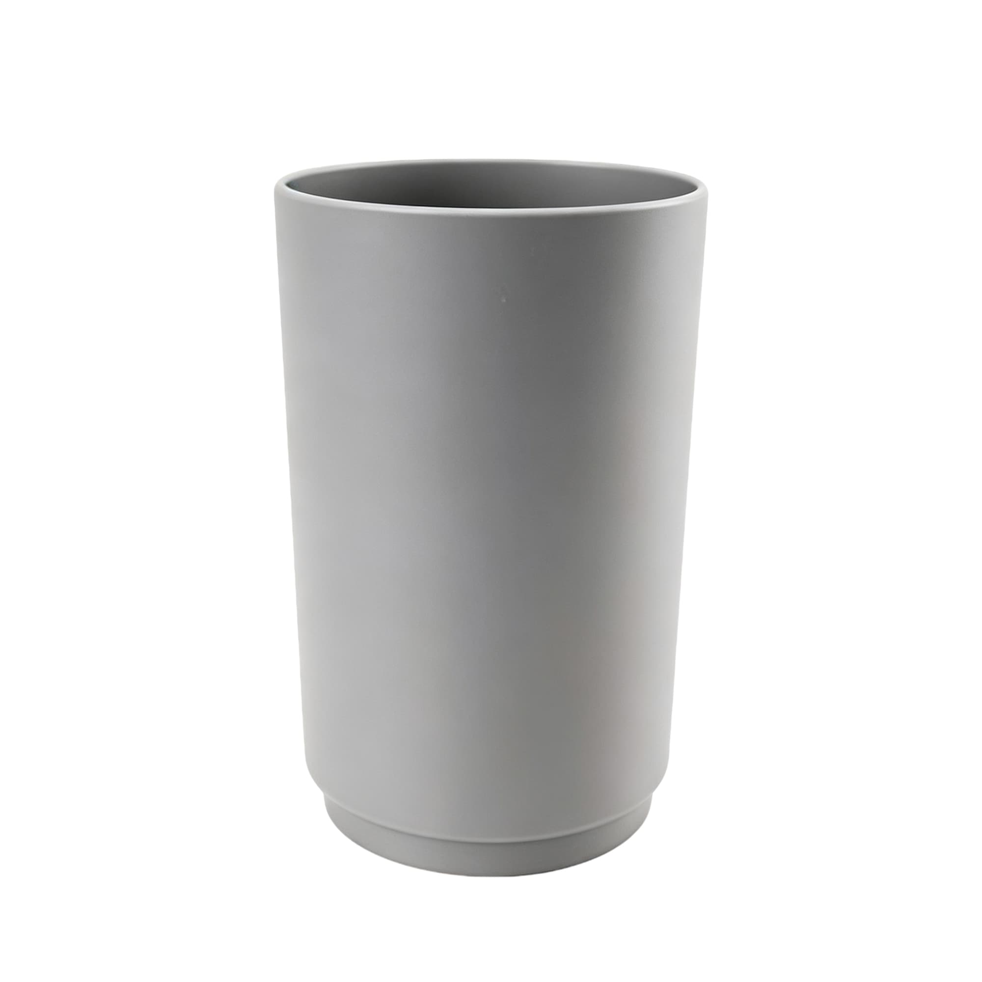 Solid-Color Toothbrush Cup 8035-Grey, Item No.600789