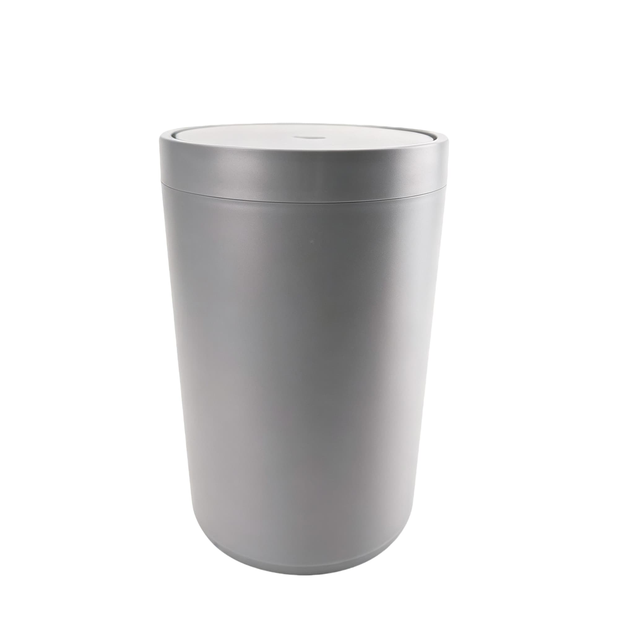 Solid-Color Trash Can 8035-Grey, Item No.600792