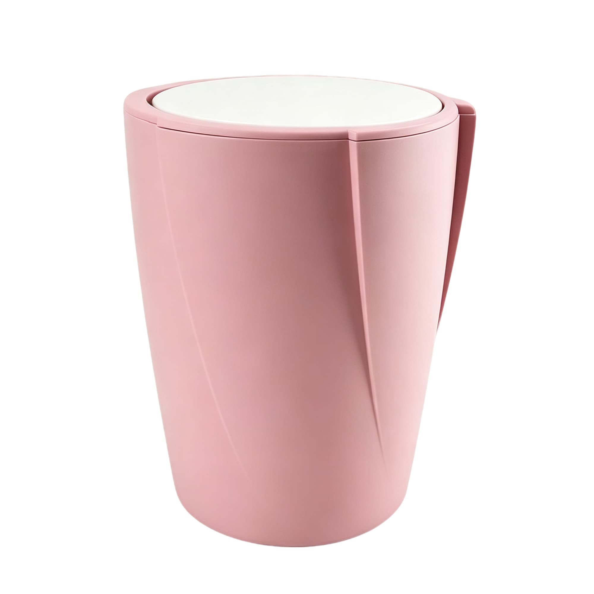 Petal-Shaped Trash Can 7007-Light Pink, Item No.612455