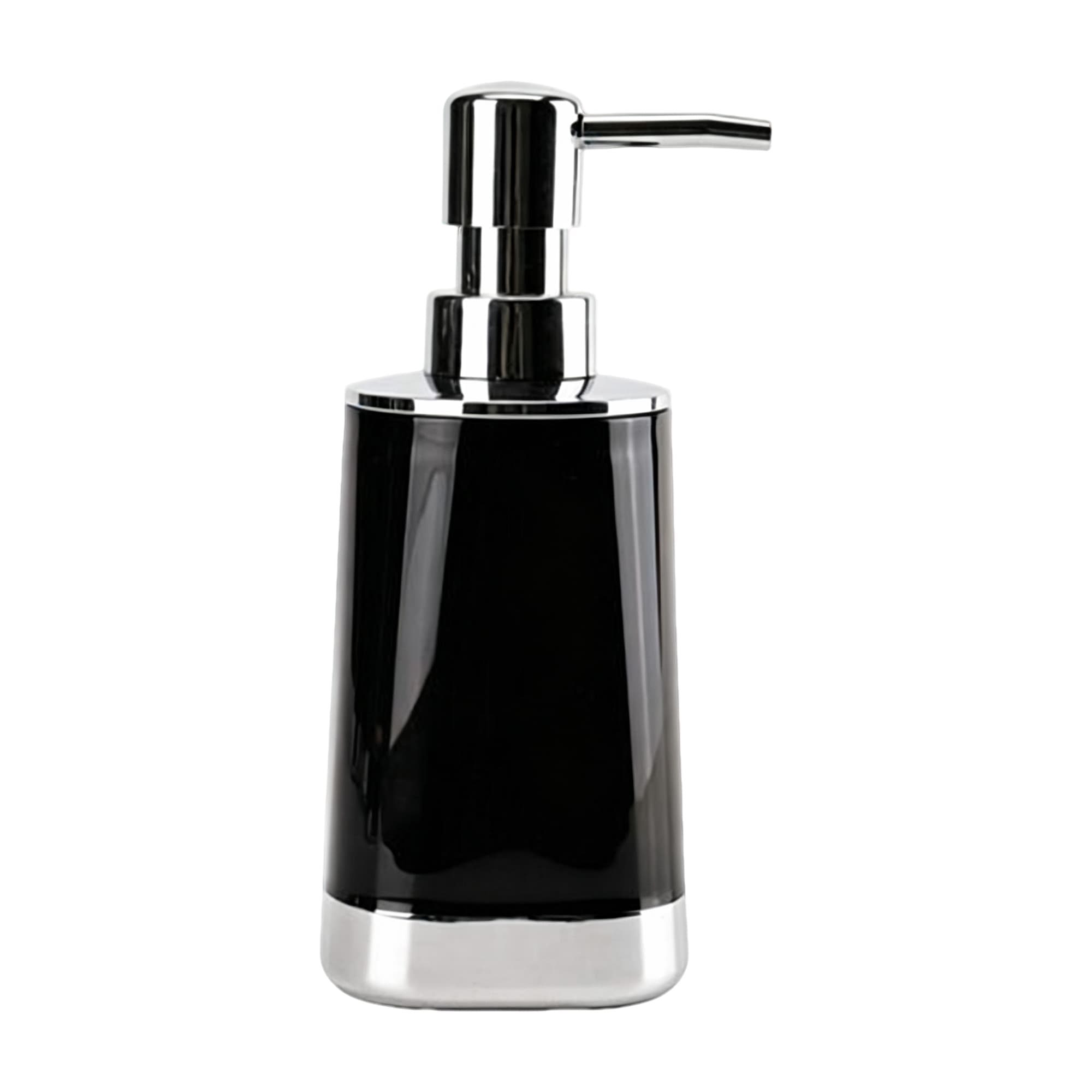 Plated-Finish Soap Dispenser 8036-Black, Item No.610304