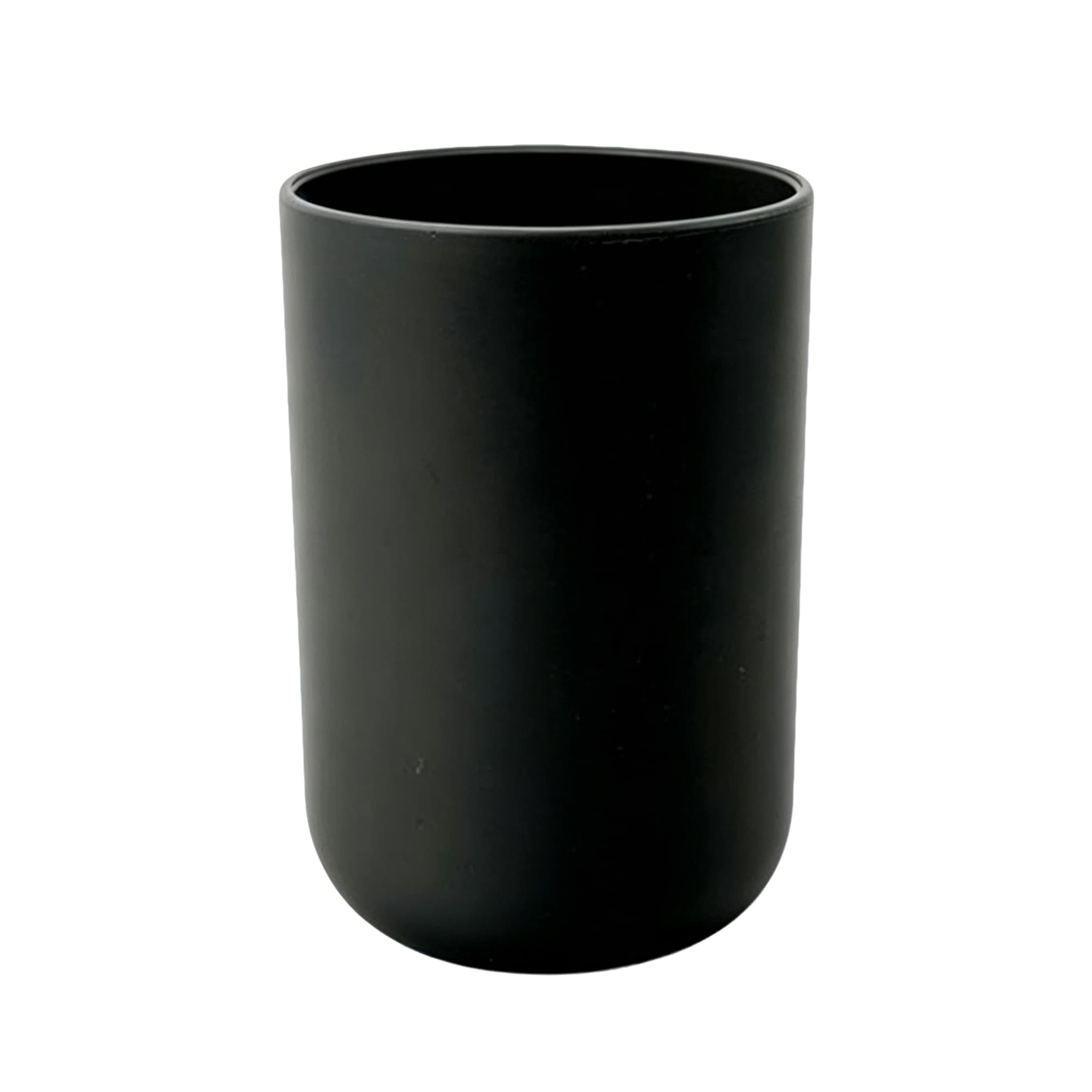 Toothbrush Cup JS-8033-Black, Item No.610285