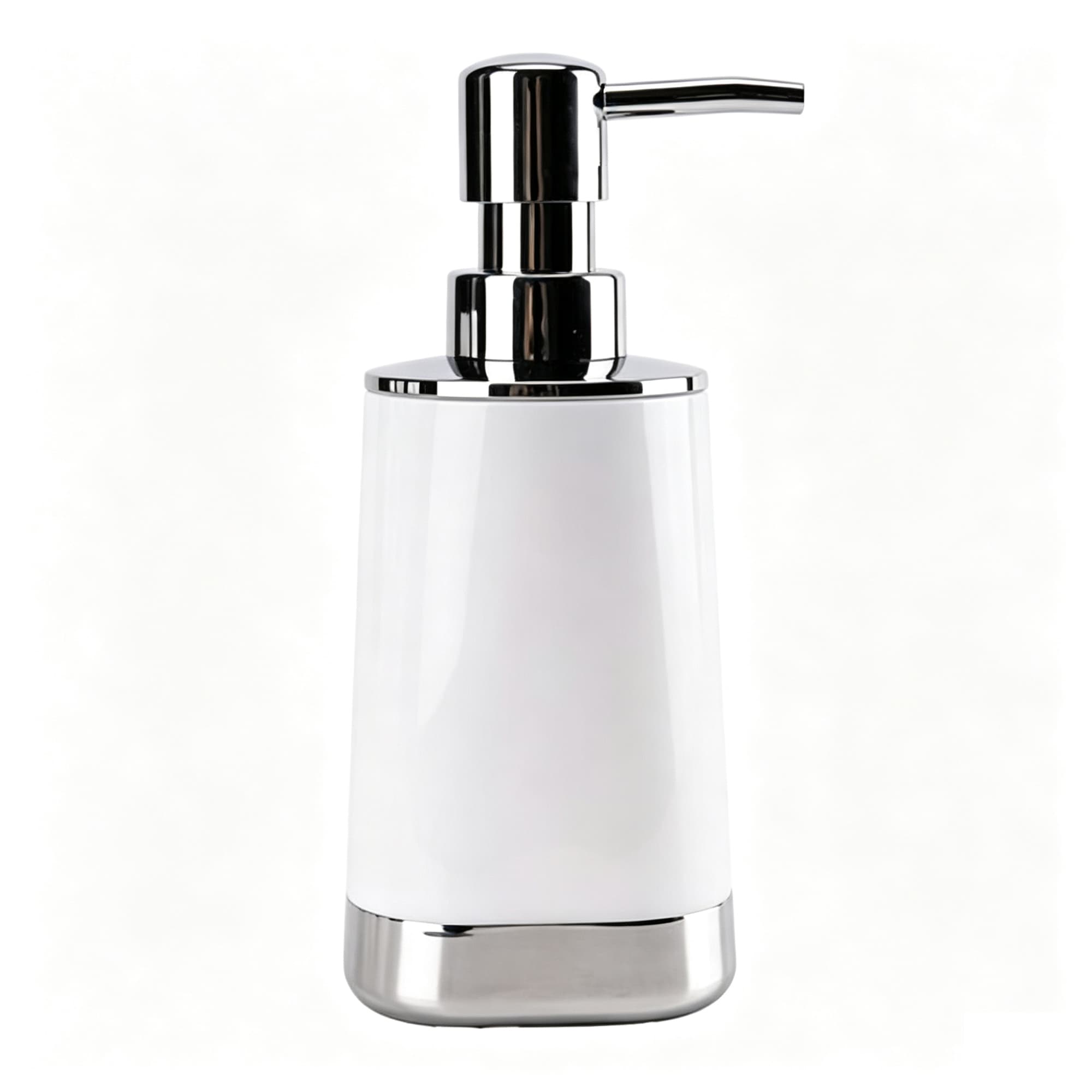Plated-Finish Soap Dispenser 8036-White, Item No.610104 — image 1