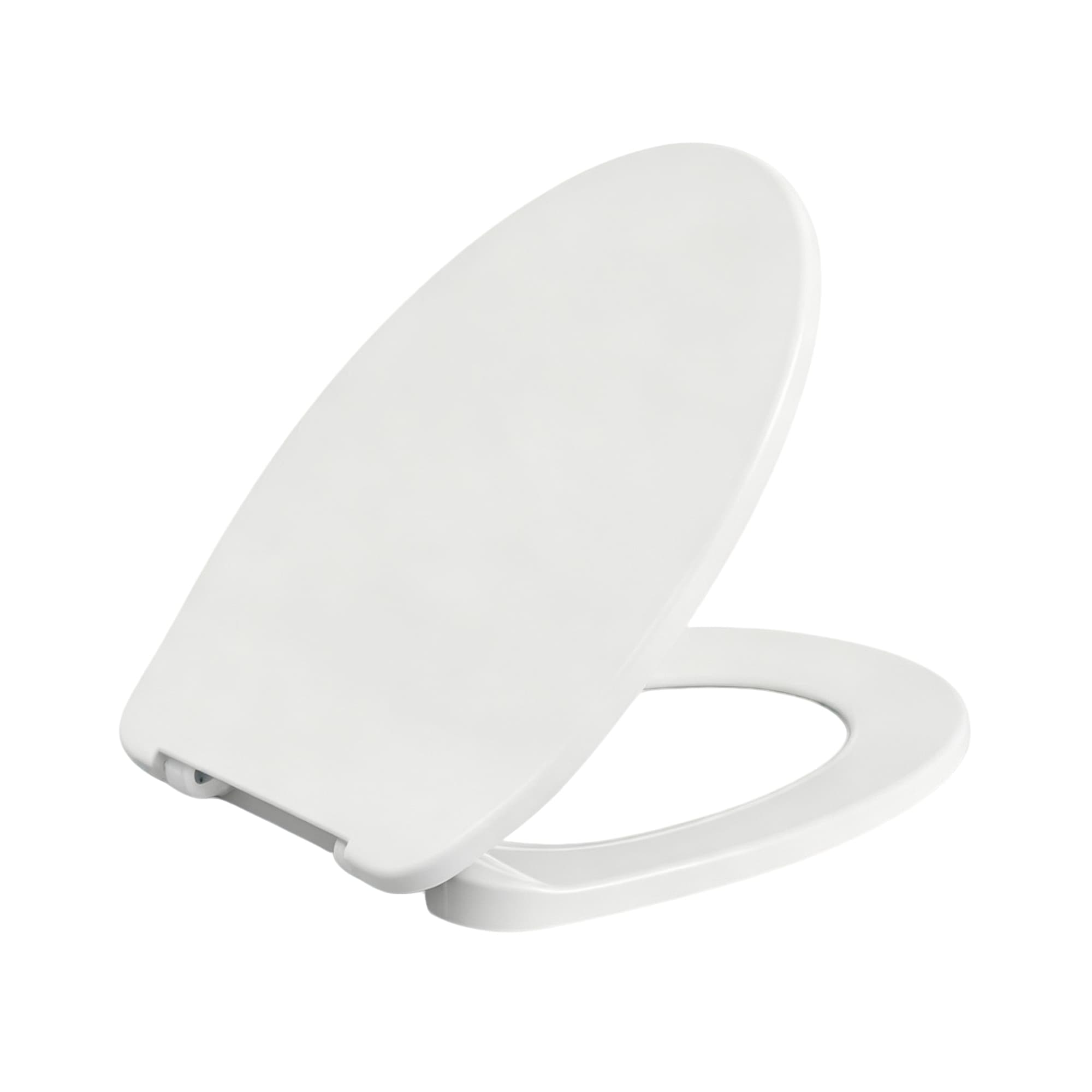 Solid-Plastic Toilet Seat-White, Item No.610225