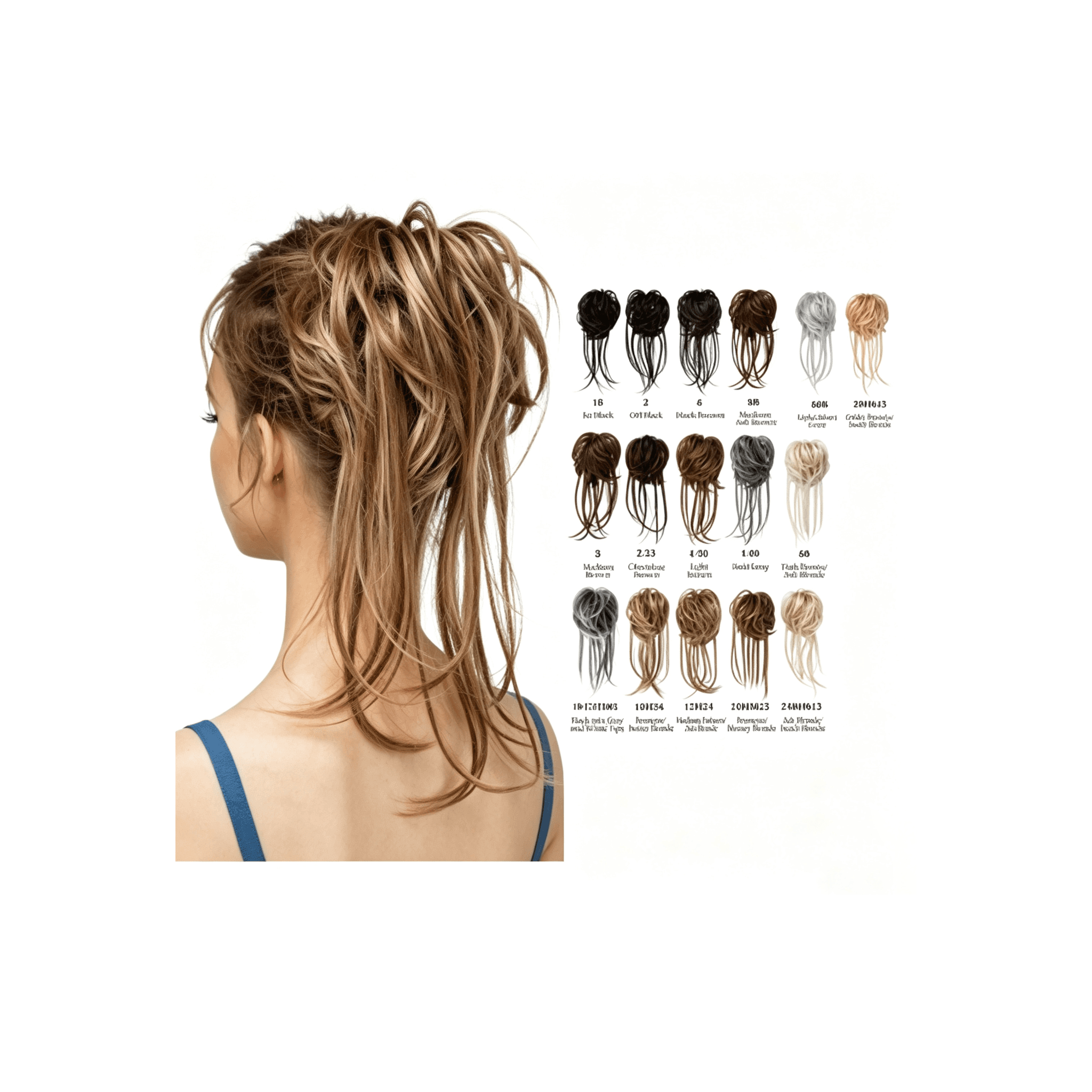 Messy Bun Hairpiece — image 1