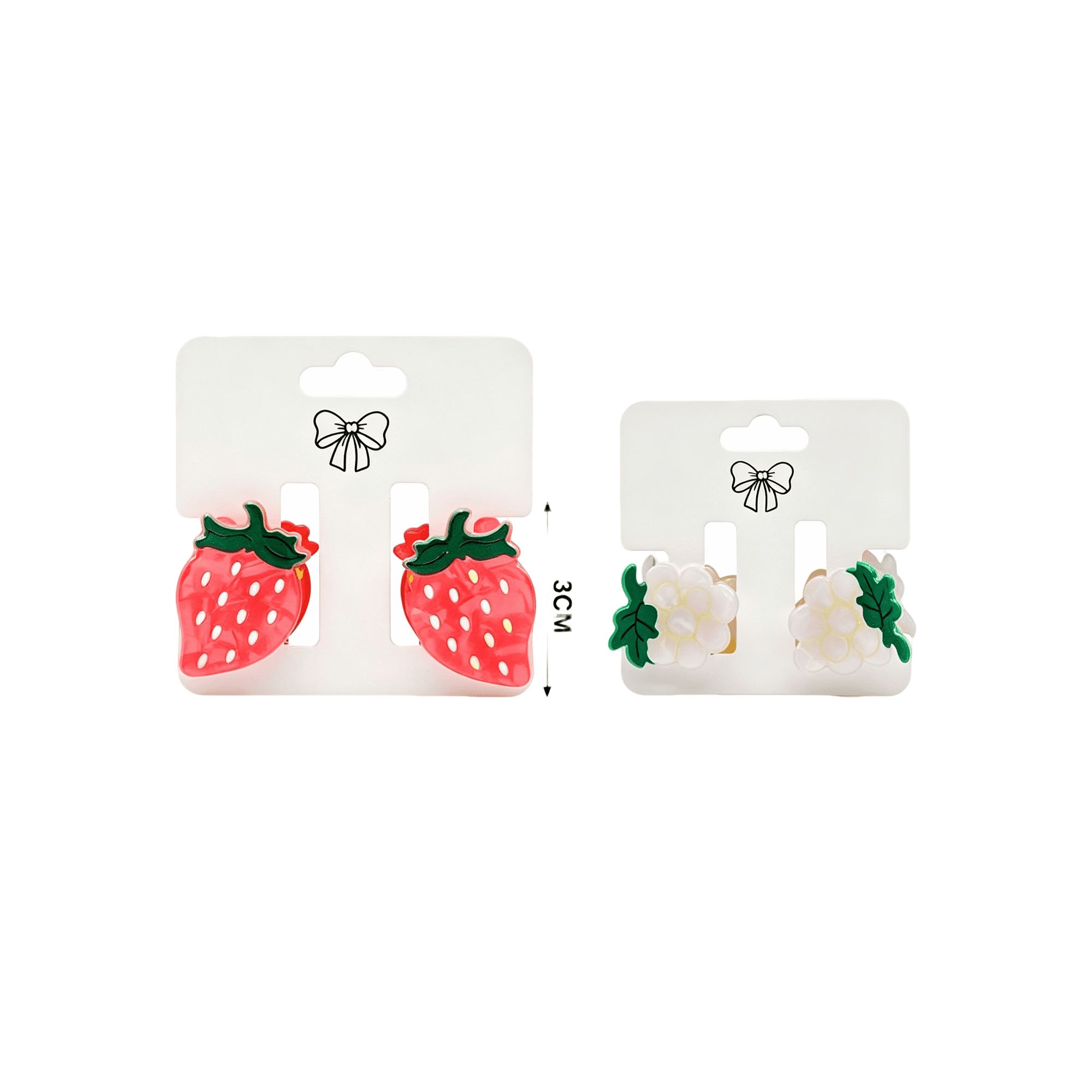 Fruit Hair Claw Clips