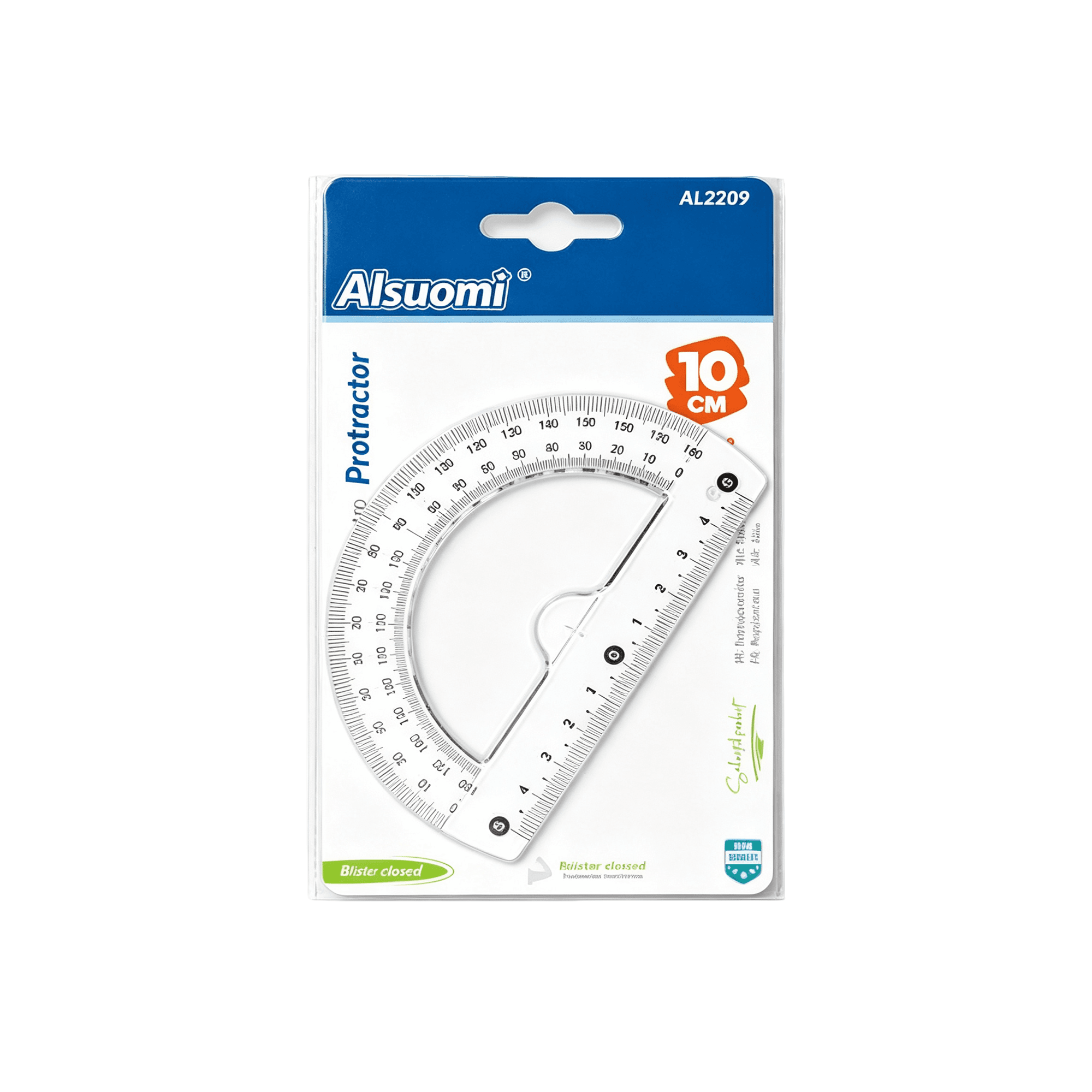 Protractor, 10cm — image 1