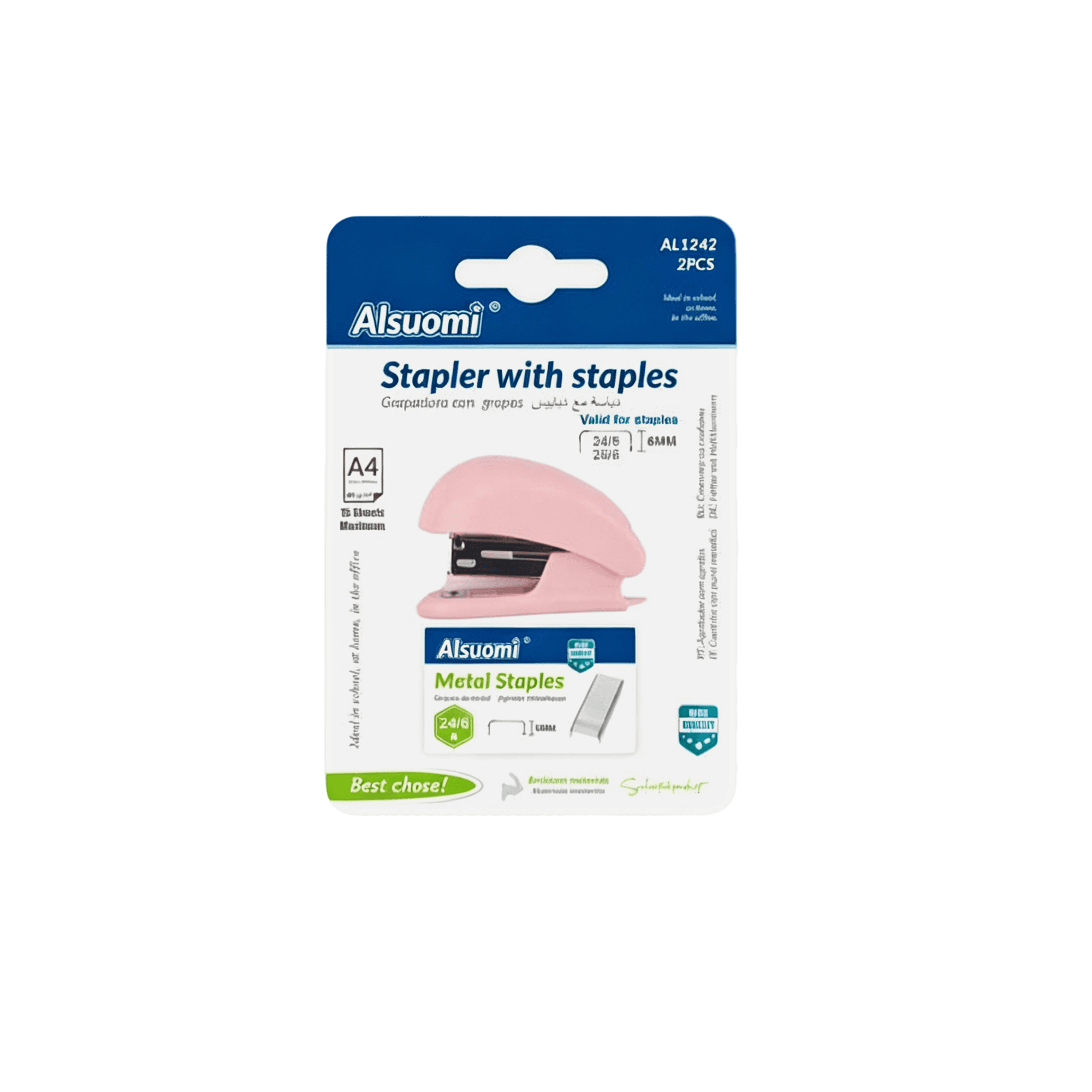 Stapler with Staples 24/6