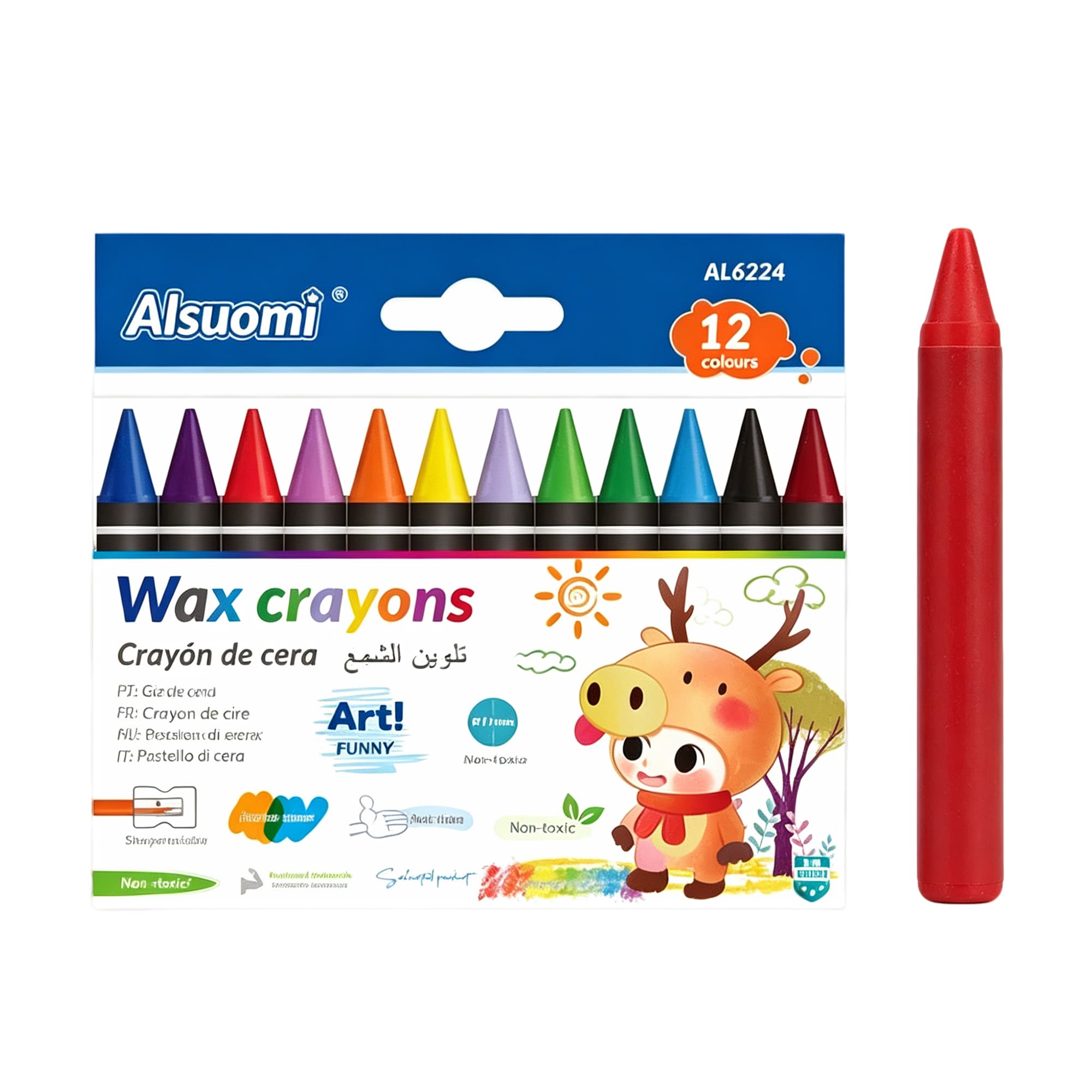 Crayons, 12 Colours