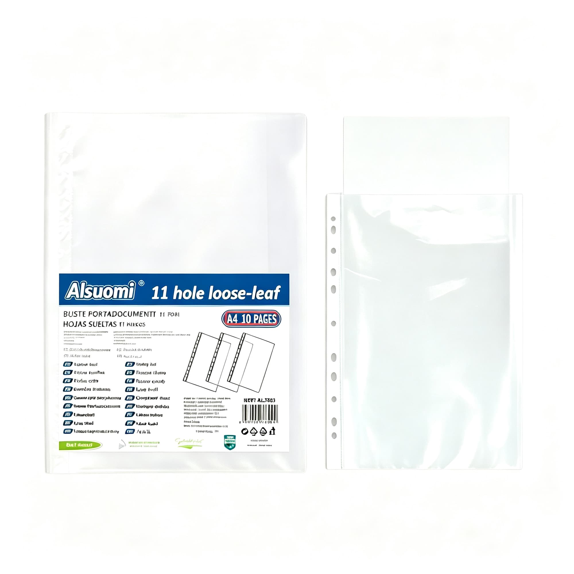 A4 11-Hole Sheet Protectors