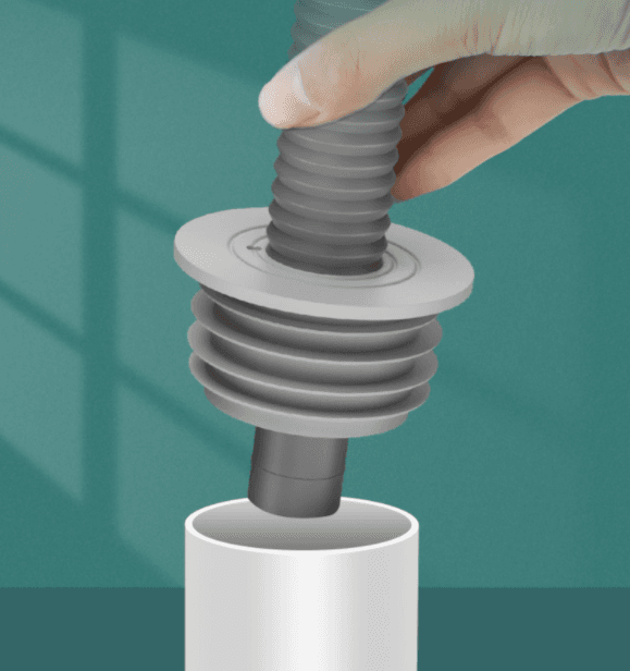 Drain Pipe Odour Seal for Kitchen Sink and Washing Machine