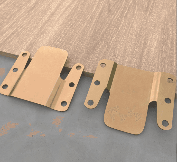 Furniture connector mountain-shaped buckle hardware fittings sofa connecting buckle two-in-one connector child-mother fixing buckle