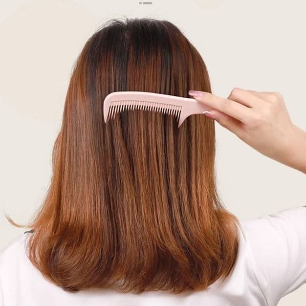 Ponytail Comb for Women, Anti-Static Detangling Hairbrush for Long Hair, Home Use