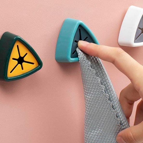 Towel Hook – No-Drill Bathroom Clip, Wall-Mounted Creative Towel Holder