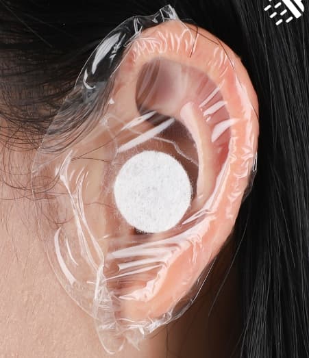 Waterproof Ear Covers for Kids Bathing and Swimming - Silicone Ear Protector Set for Home Use