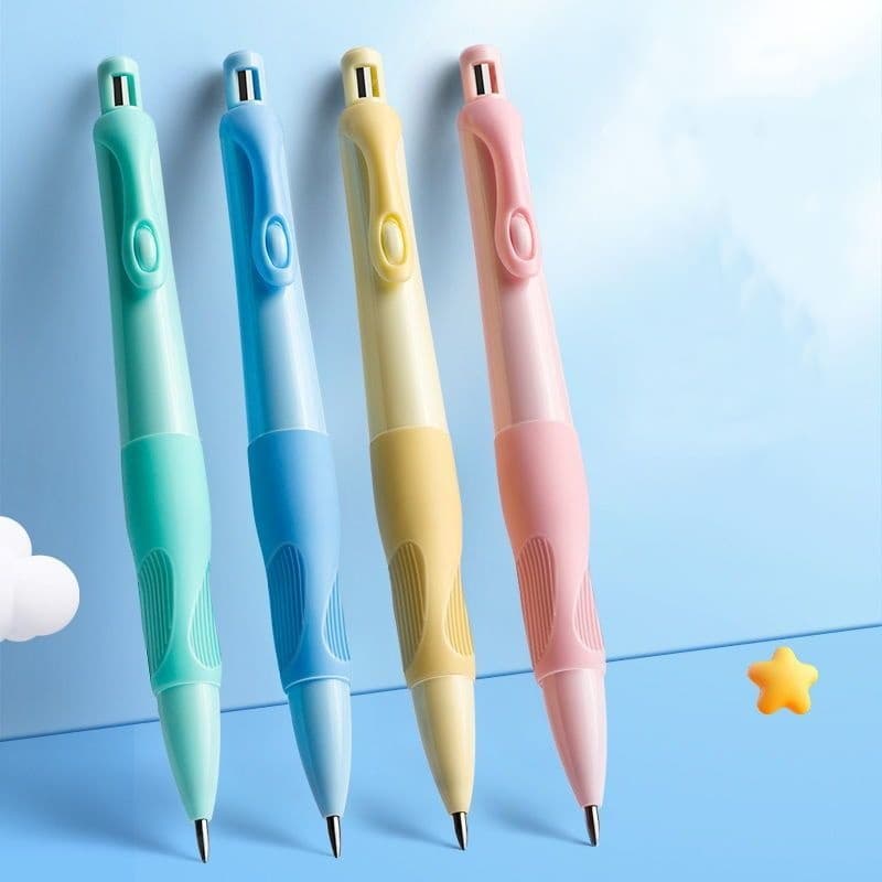 Dolphin Automatic Pencil Cute Posture 2.0 Thick Children's Writing Grip Correction Kindergarten Special Not Easy to Break