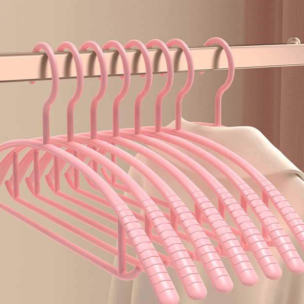 Seamless non-marking hanger for home use, anti-slip clothes hanger, household daily set
