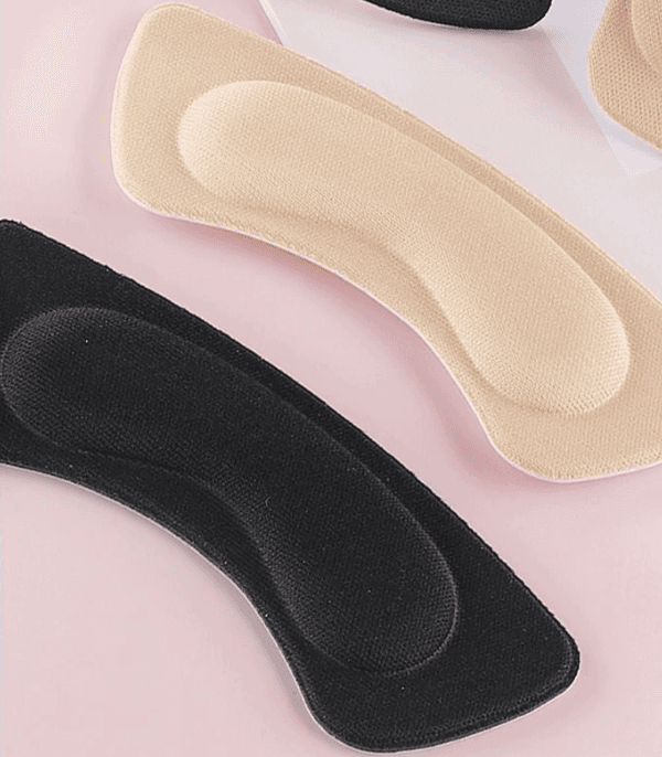 Heel Grip Anti-Slip Padding for Shoes, Size Reducer, Half-Size Insole for High Heels