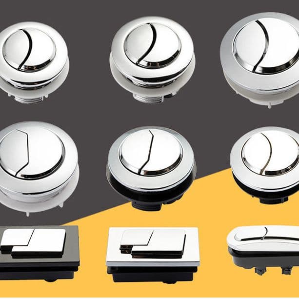 Toilet cistern flush button dual flush push button universal replacement